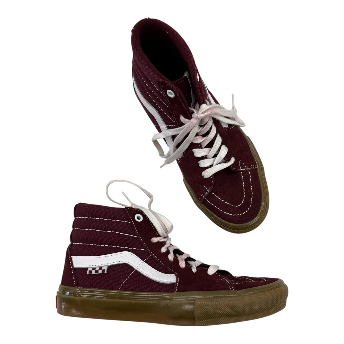 Shoes Sneakers By Vans In Red, Size:8