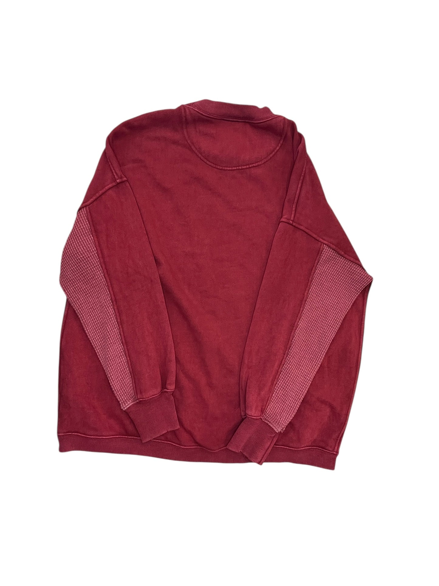 Sweatshirt Crewneck By Aerie In Maroon, Size:S