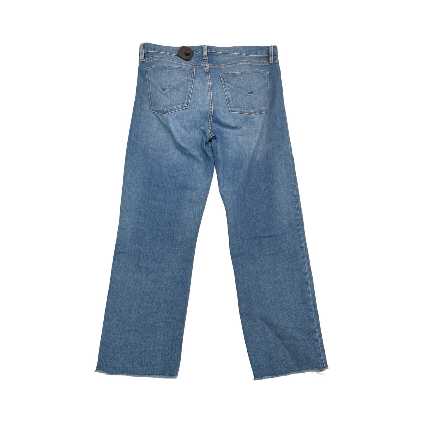 Jeans Straight By Hudson In Blue Denim, Size:12