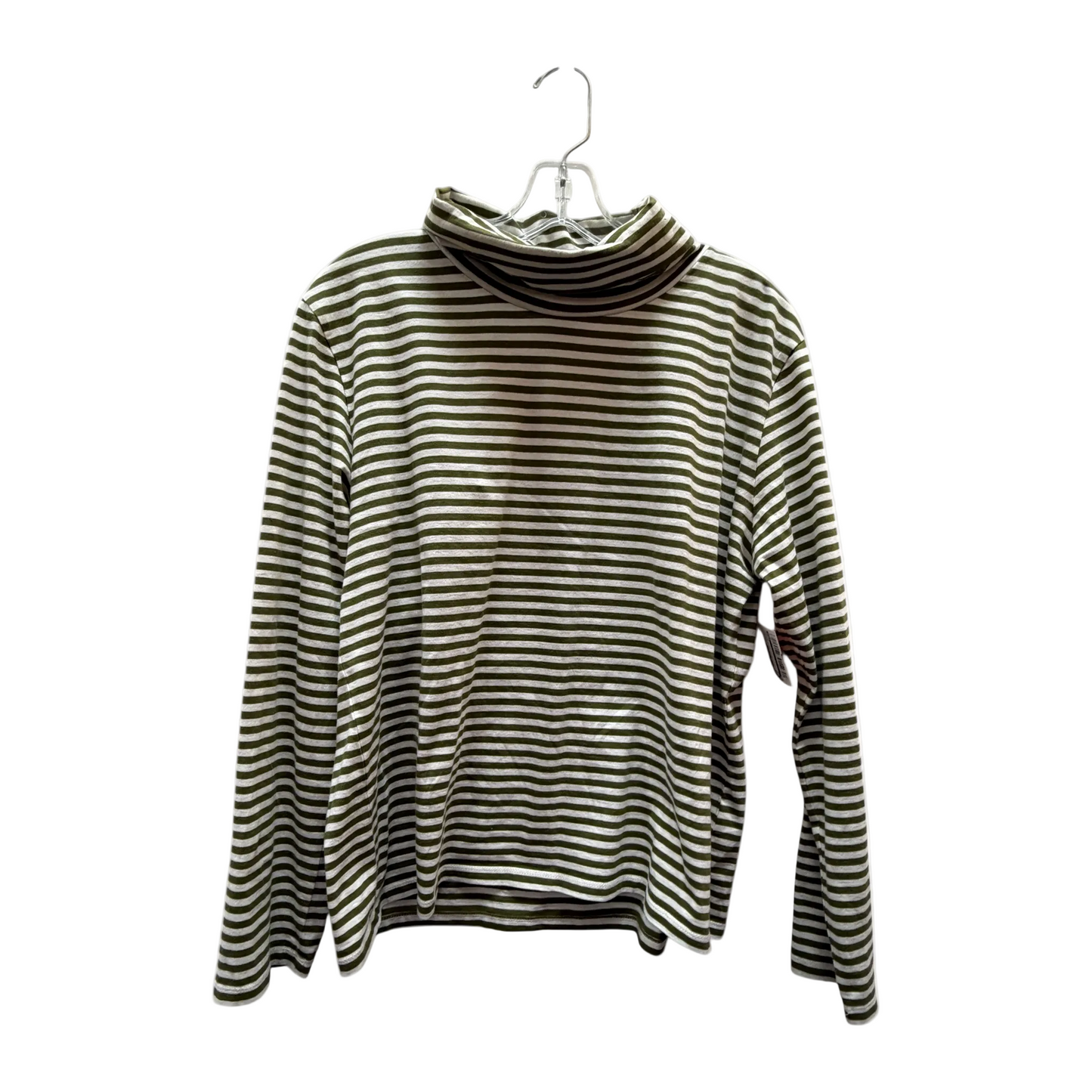 Top Ls By Kule In Green & White, Size:1X