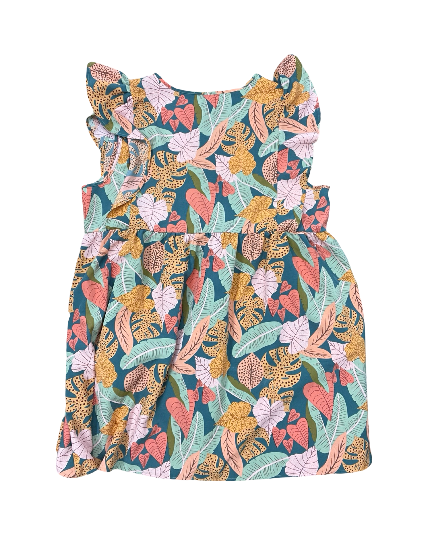 Dress Casual Midi By Shein In Brown & Gold, Size:4X