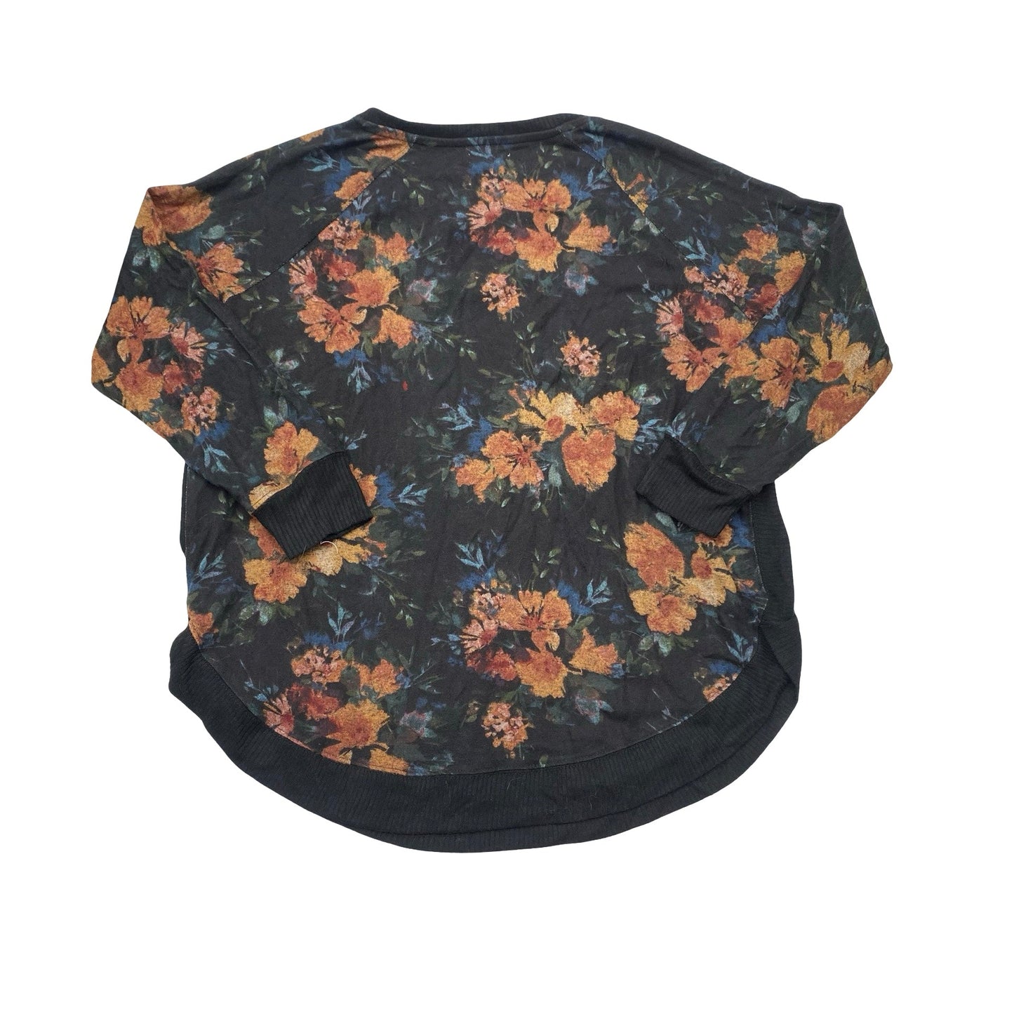 Sweater By Maurices In Floral Print, Size:1X