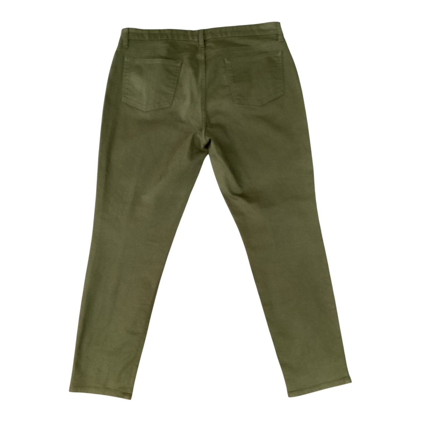 Jeans Straight By Eileen Fisher In Green, Size:10