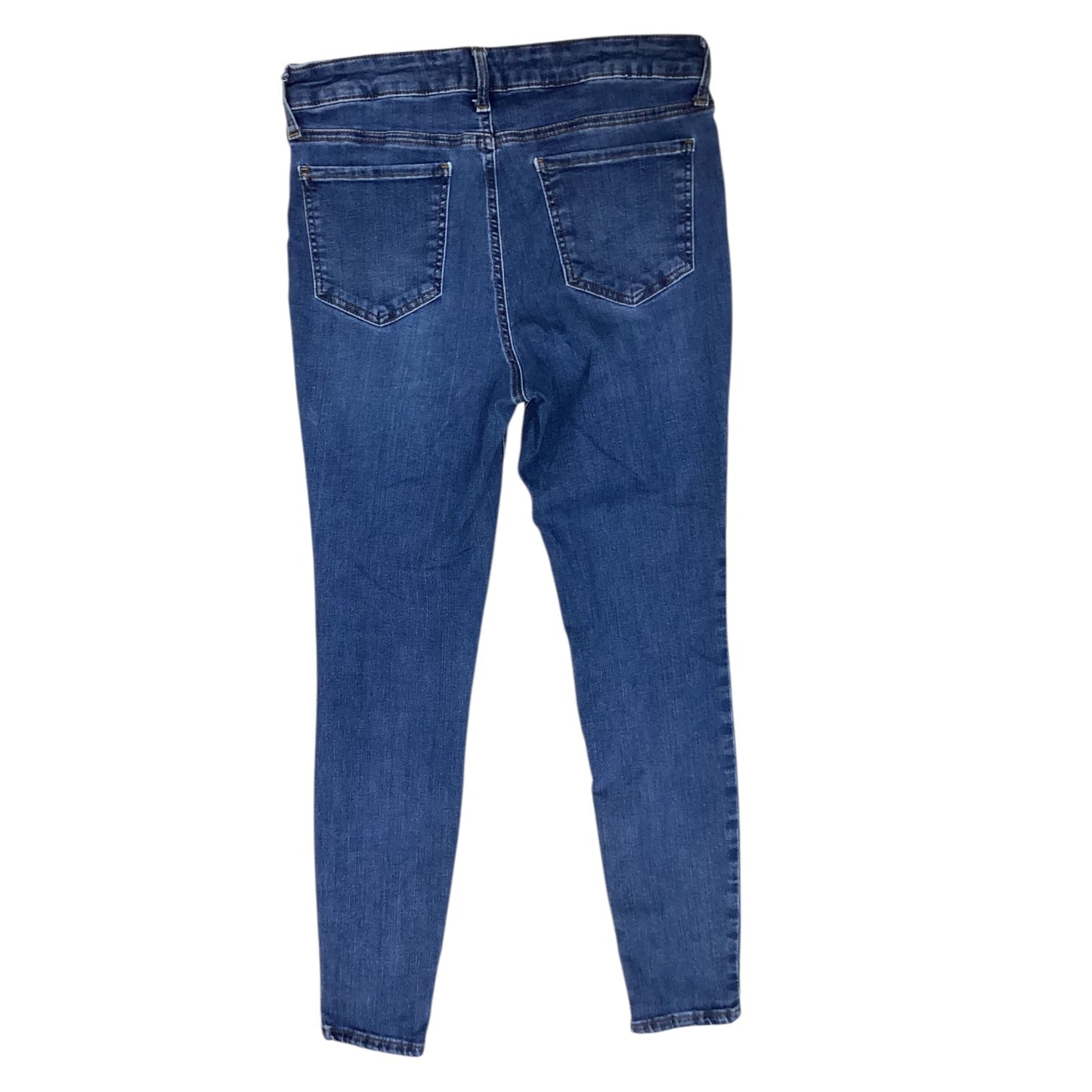 Jeans Straight By Not Your Daughters Jeans In Blue Denim, Size:6