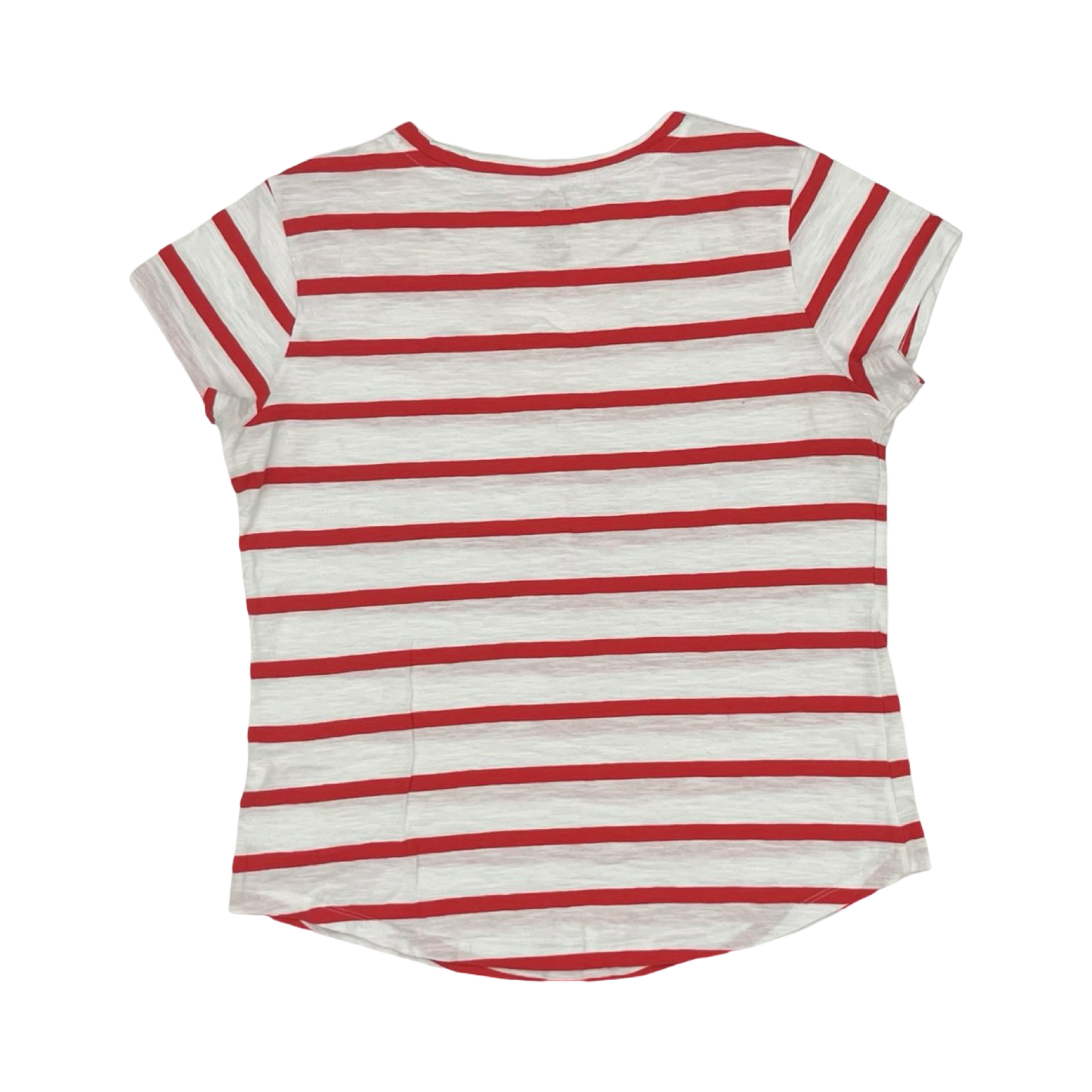 Top Ss By Sonoma In Orange & White, Size:L