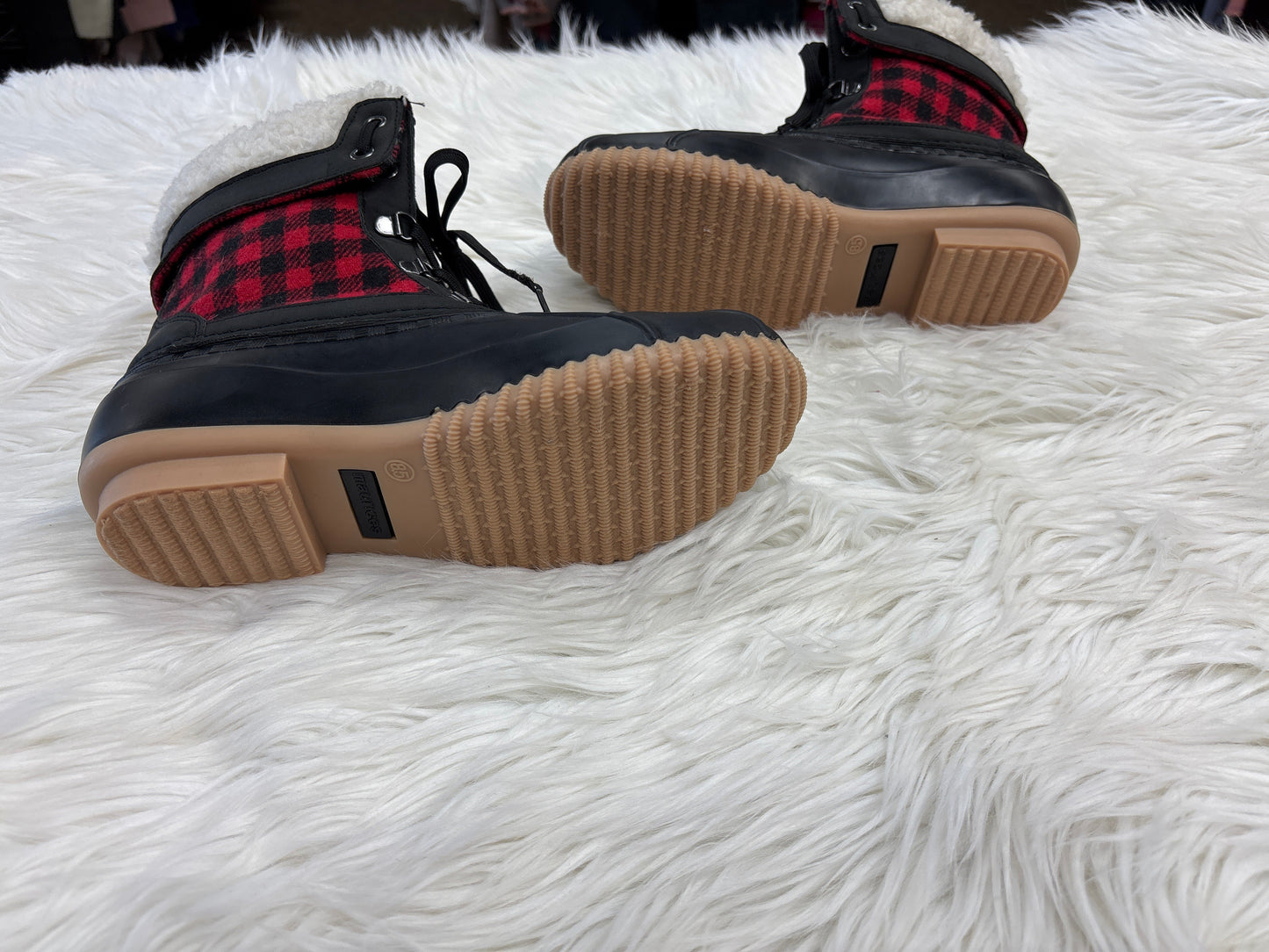 Boots Ankle Flats By Maurices In Red, Size:8.5