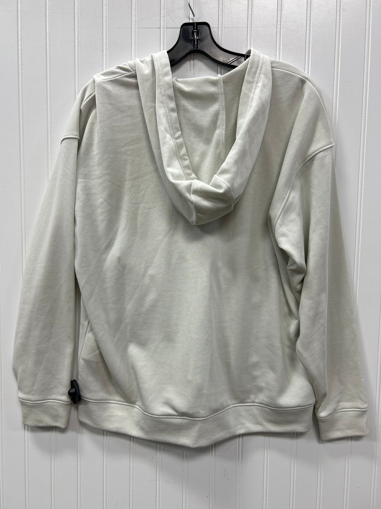 Sweatshirt Hoodie By Under Armour In Cream, Size:Xs