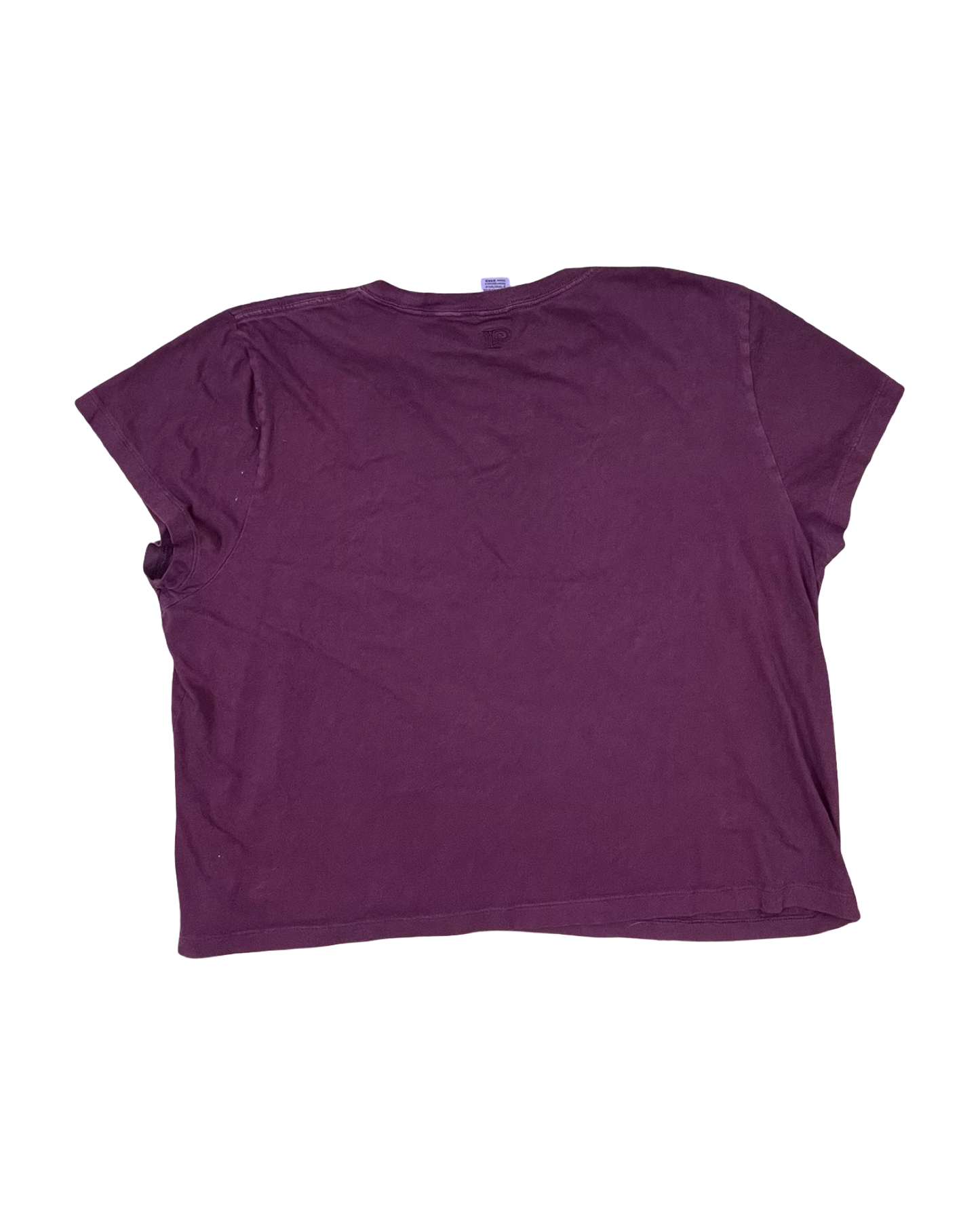 Top Ss By Pink In Maroon, Size:1X