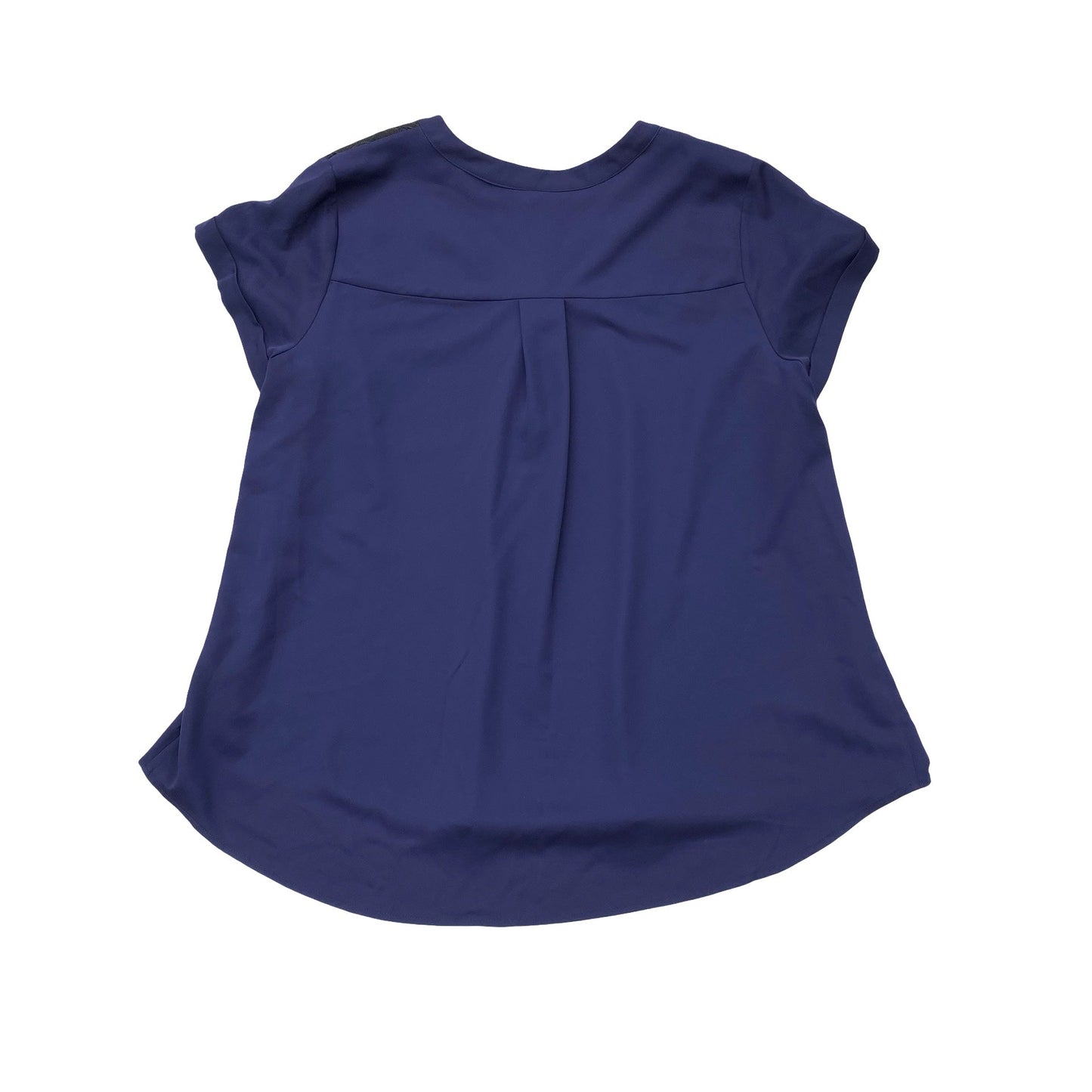 Top Ss By Simply Vera In Black & Blue, Size:1X