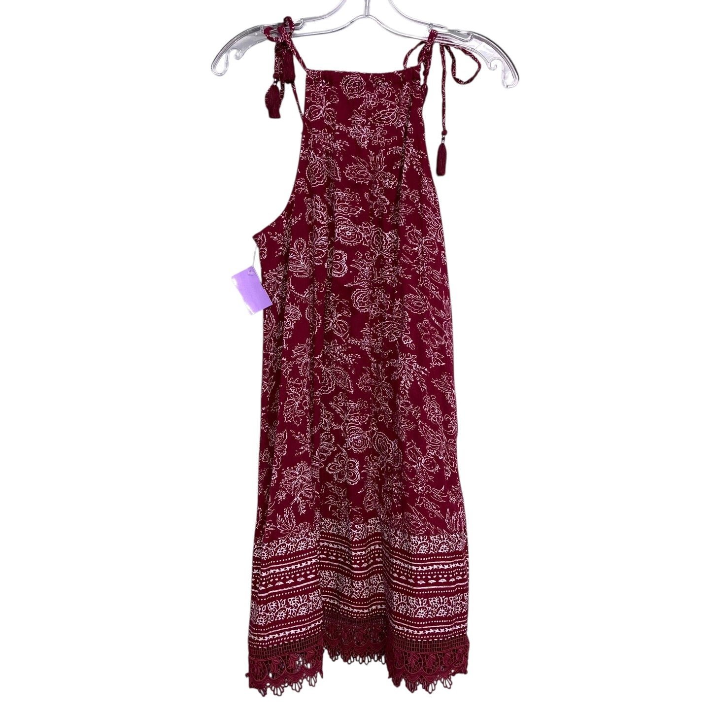 Dress Casual Short By Old Navy In Red & White, Size:S