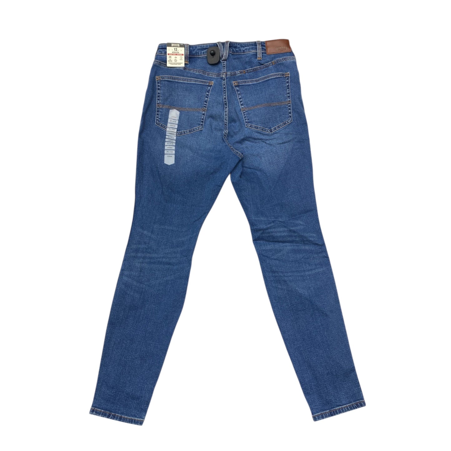 Jeans Skinny By Duluth Trading In Blue Denim, Size:12
