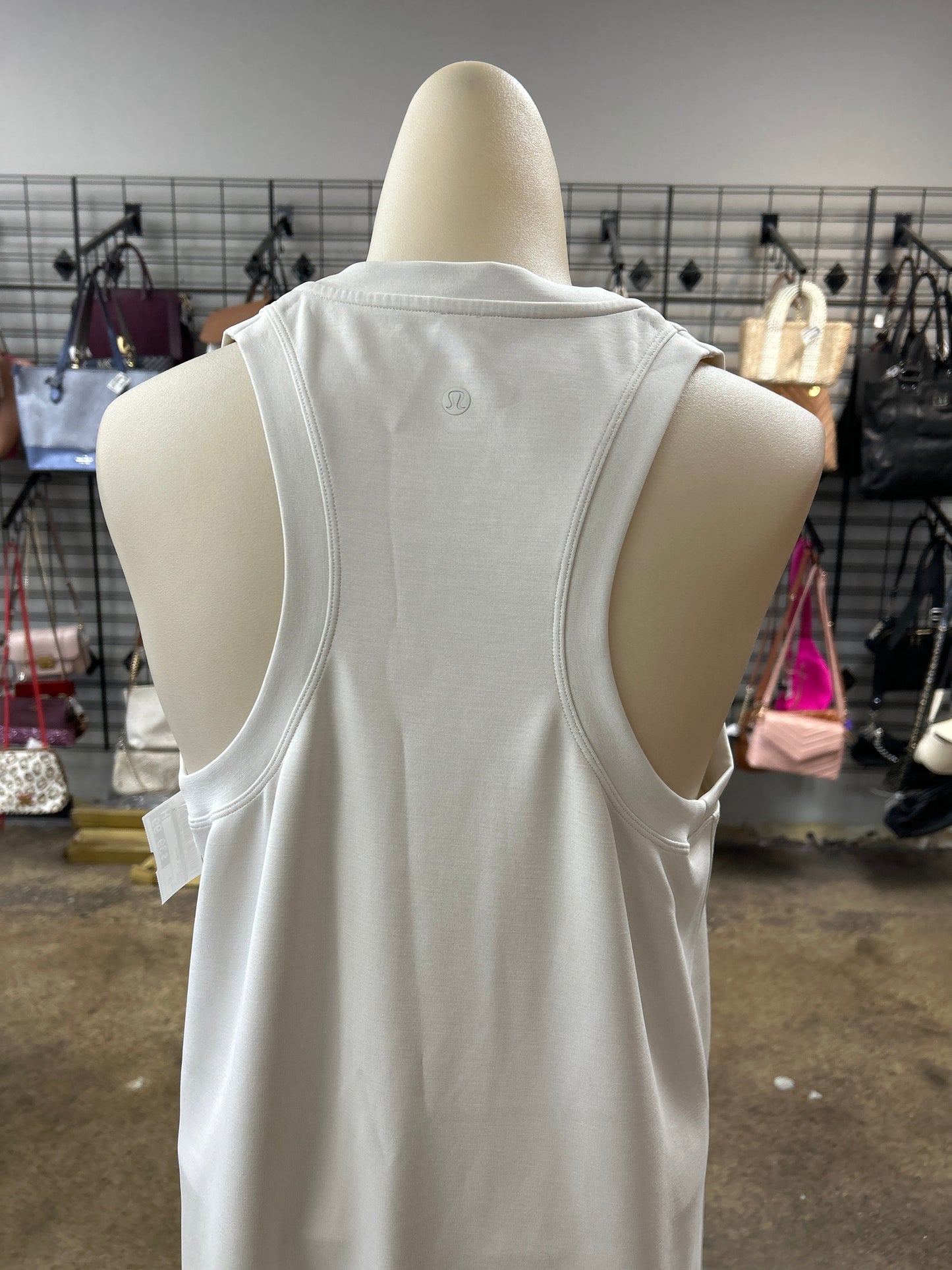 Athletic Dress By Lululemon In Cream, Size:10