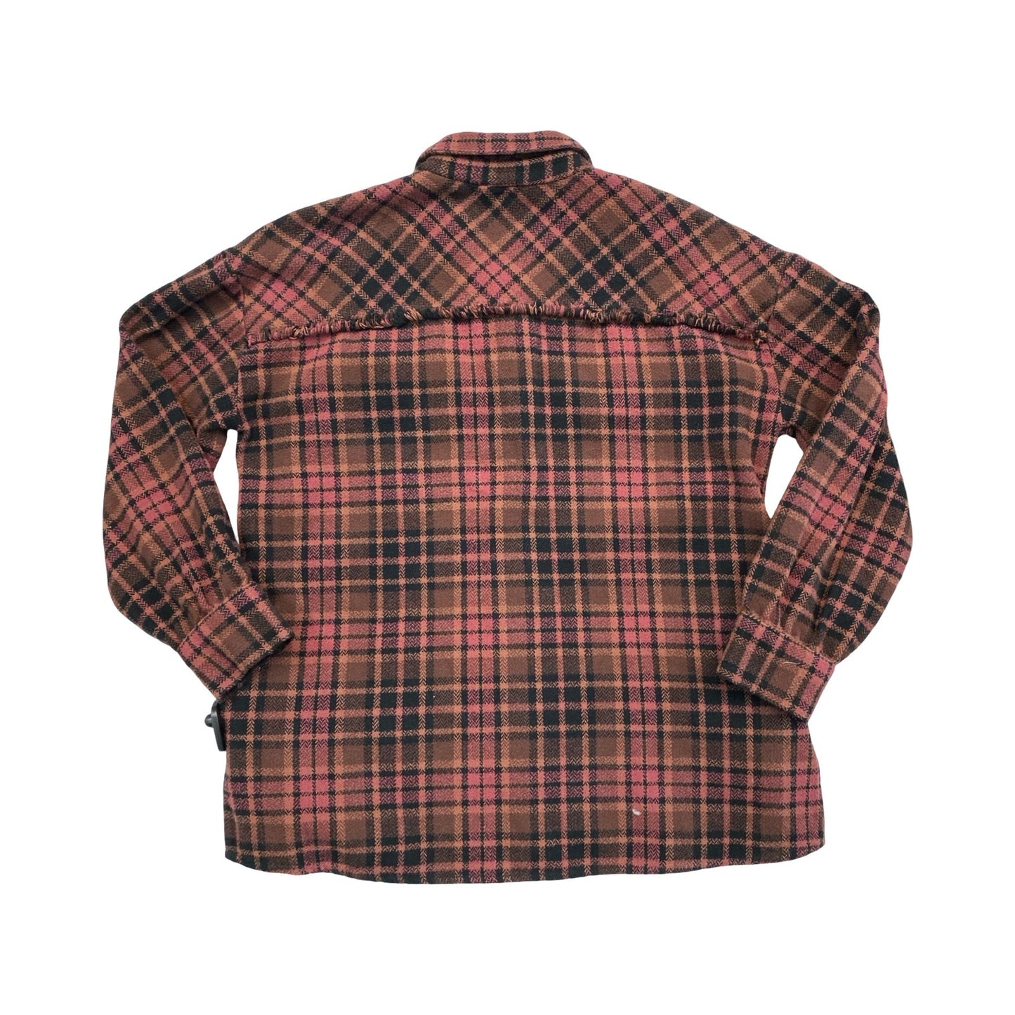 Jacket Other By Peace Love World In Plaid Pattern, Size:S