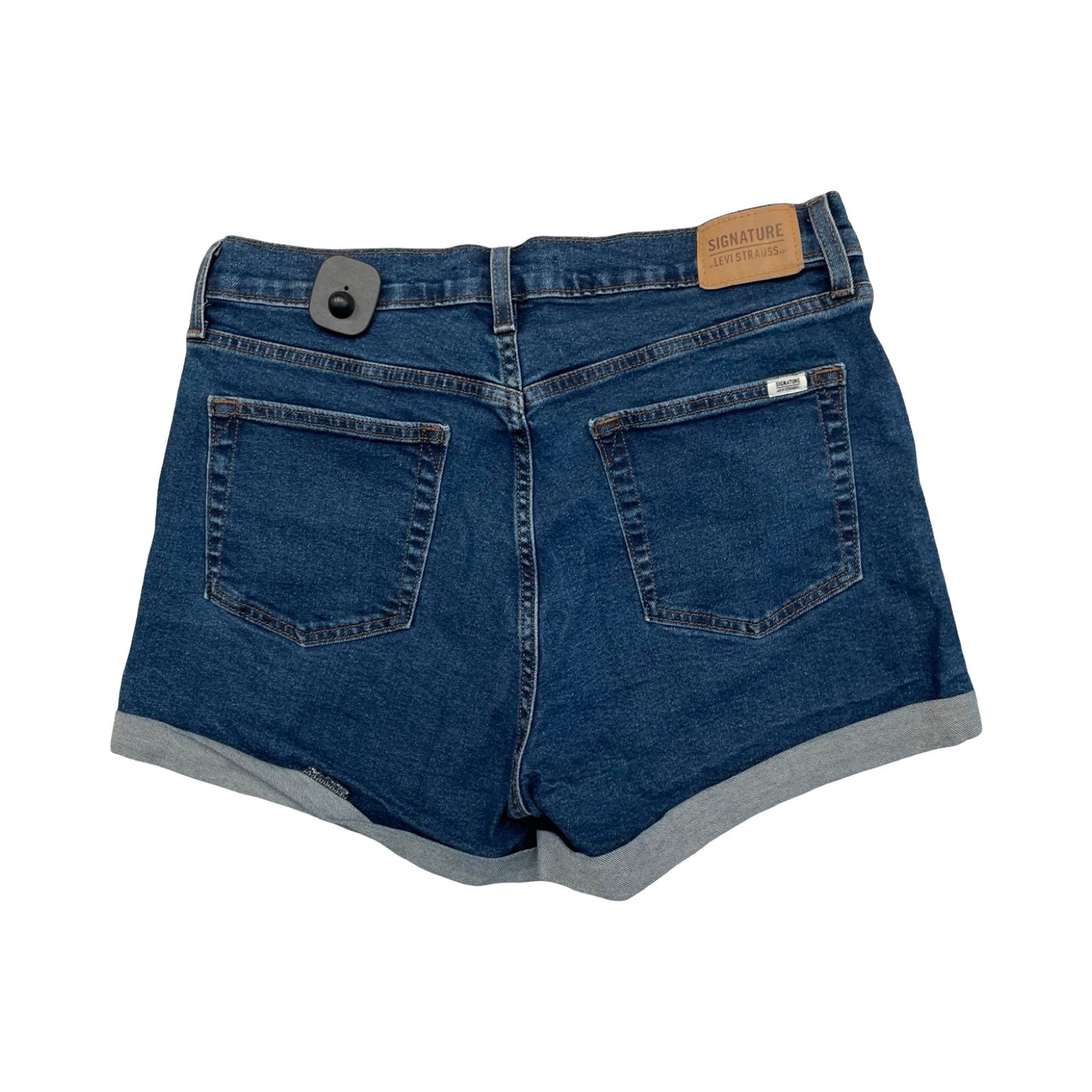 Shorts By Levis In Blue Denim, Size:14