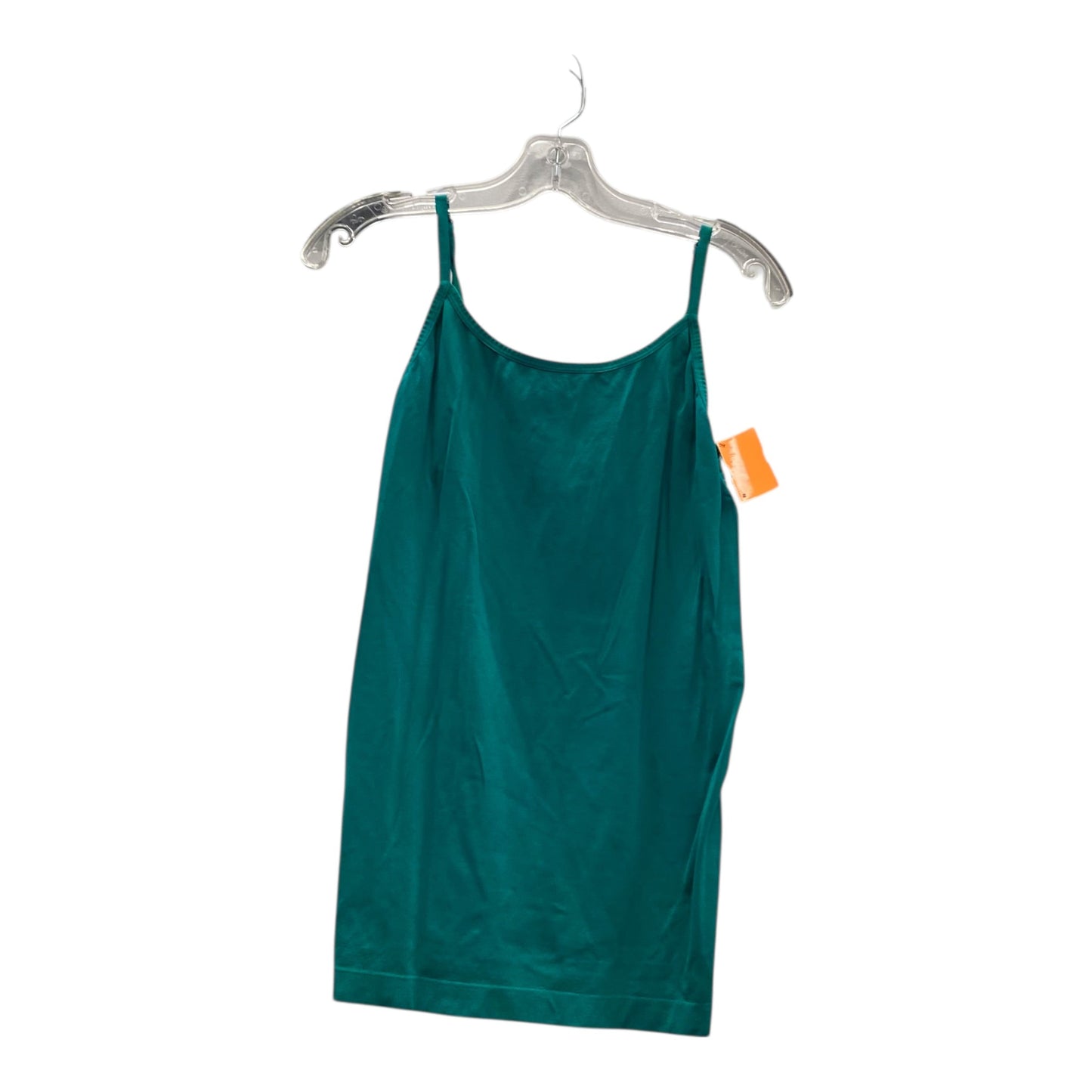 Top Sleeveless Basic By Apt 9 In Green, Size:1X