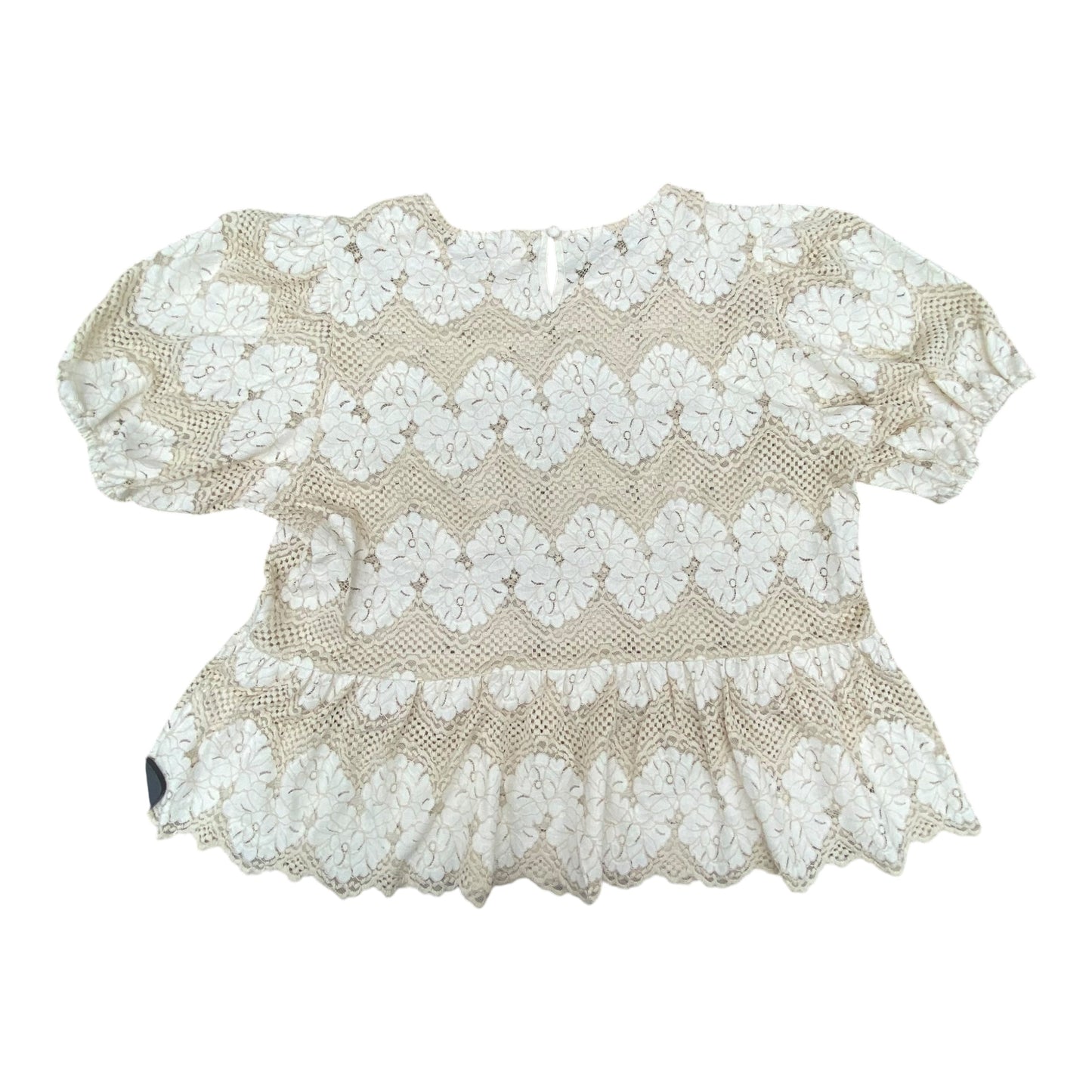 Top Ss By Dolan Left Coast In Beige, Size:Xl