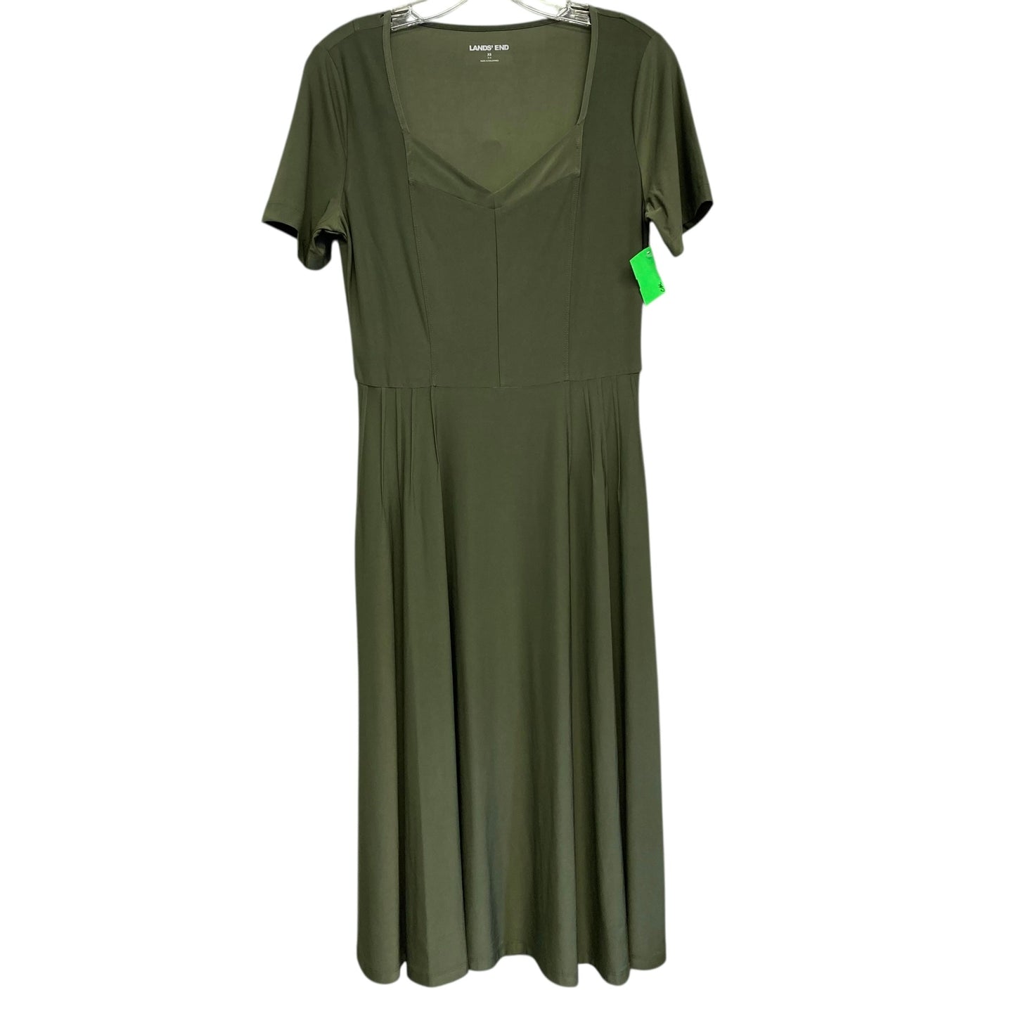 Dress Casual Short By Lands End In Green, Size:Xs
