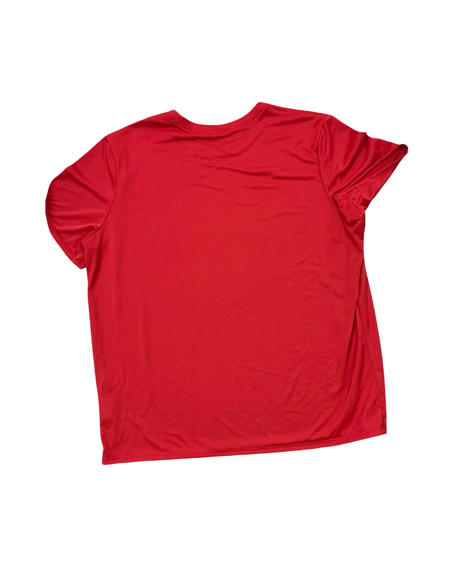 Athletic Top Ss By Nike In Red, Size:Xl