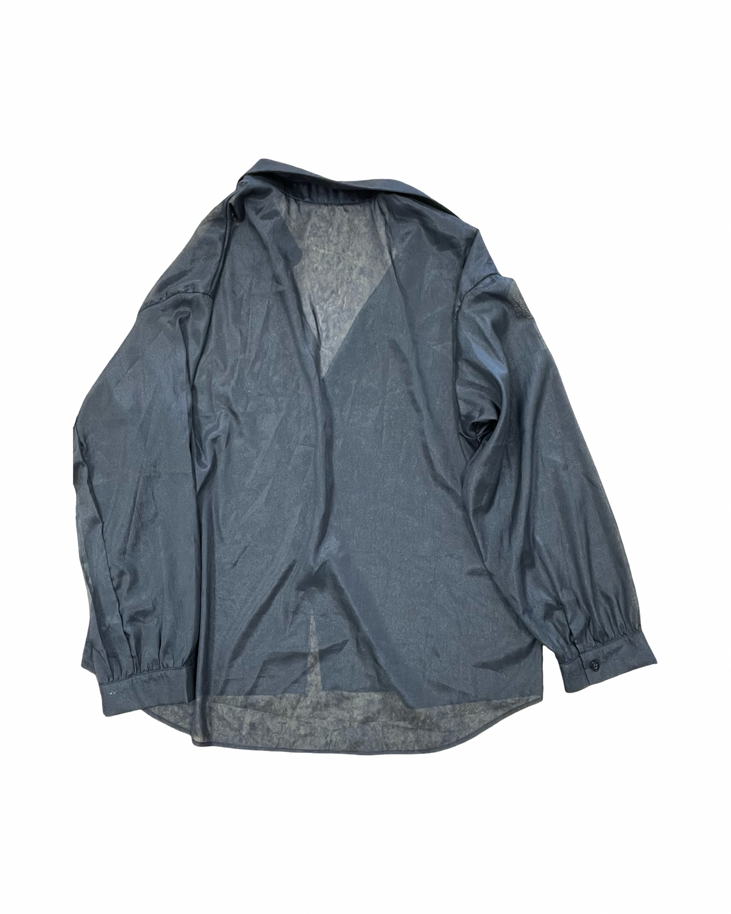 Blouse Ls By Clothes Mentor In Black, Size:Xl