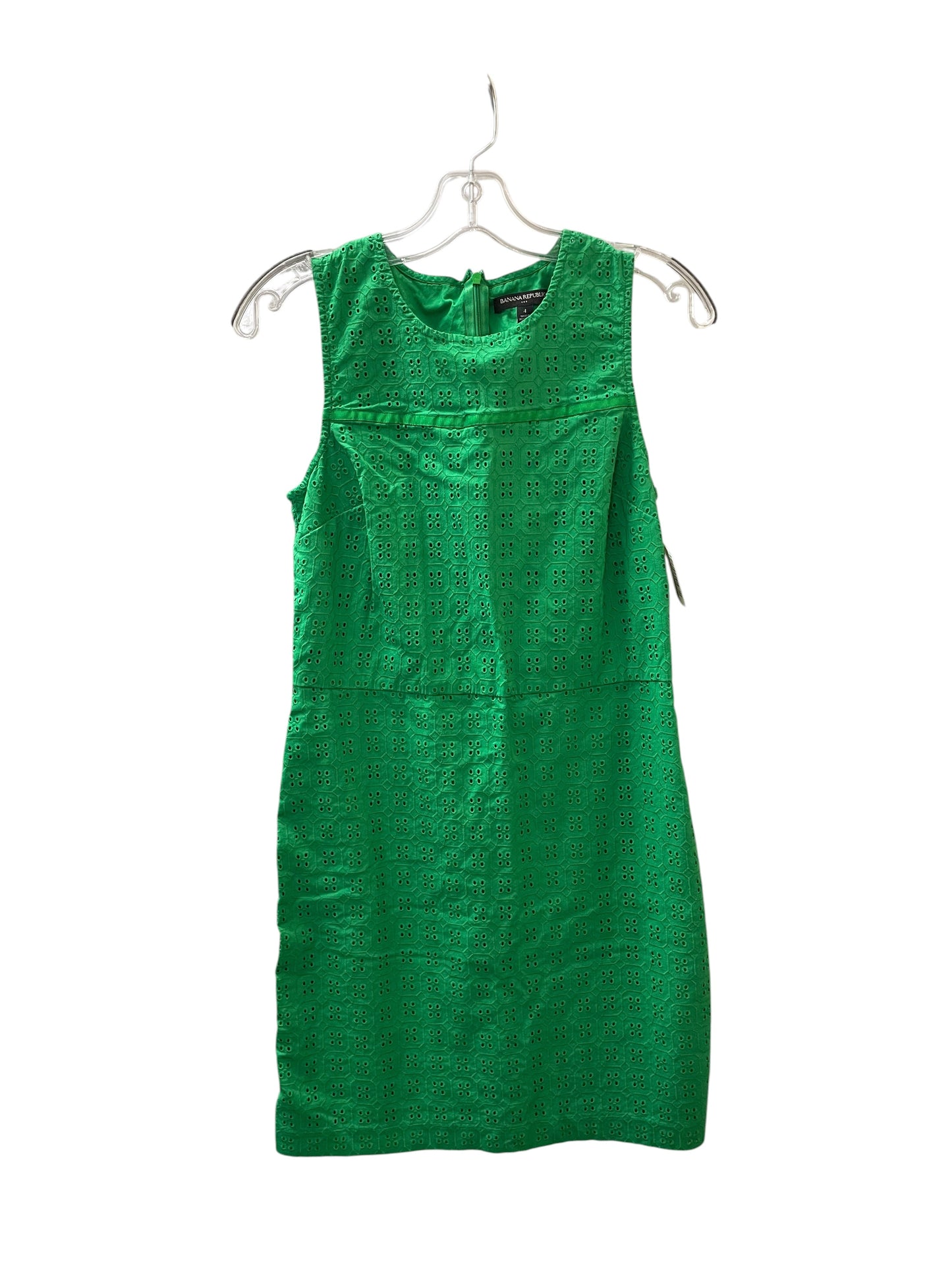 Dress Casual Short By Banana Republic In Green, Size:S