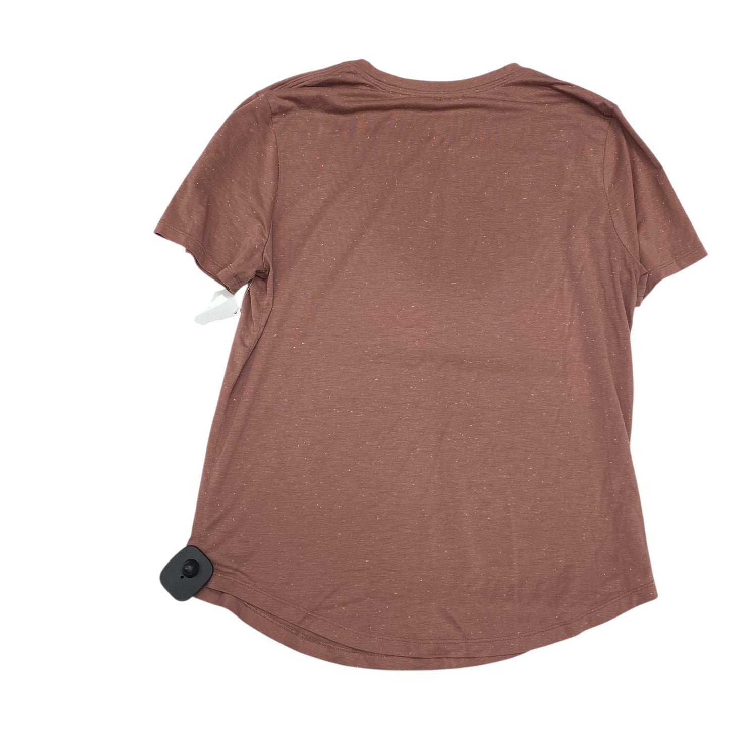 Athletic Top Ss By Lululemon In Pink, Size:S