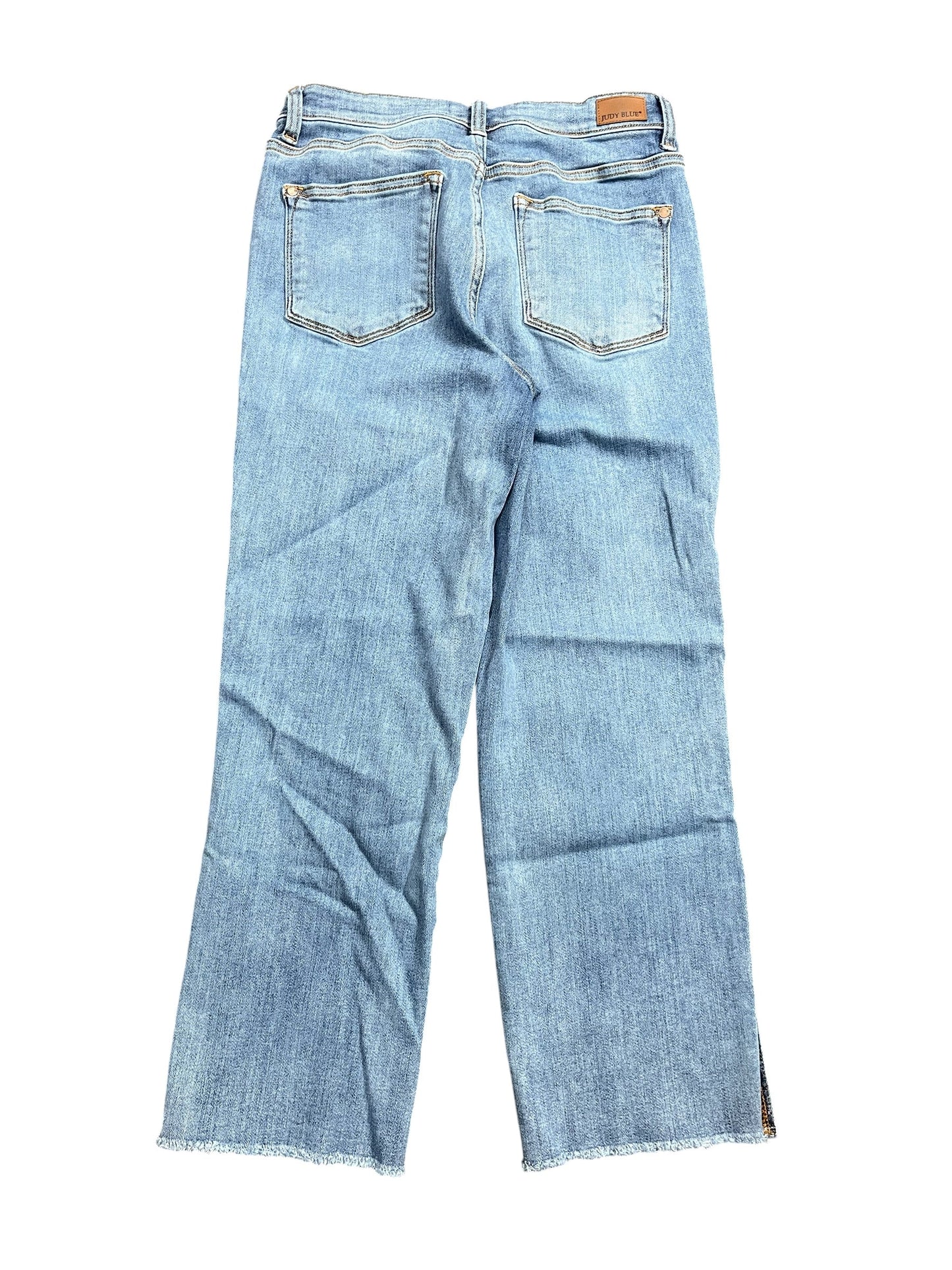 Jeans Straight By Judy Blue In Blue Denim, Size:6