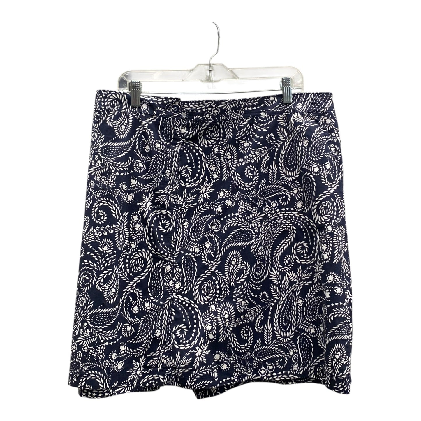 Skort By Karen Scott In Blue, Size:24