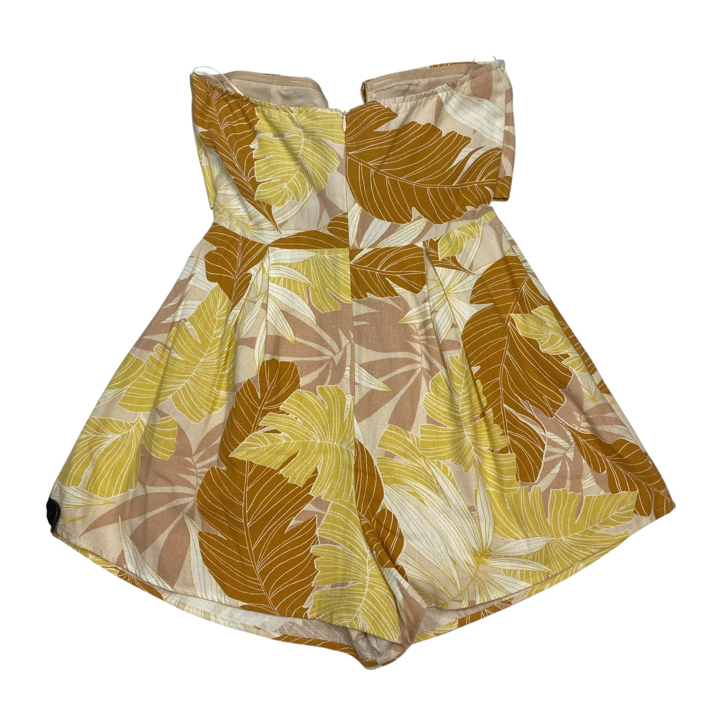 Romper By Blue Blush In Pink & Yellow, Size:S