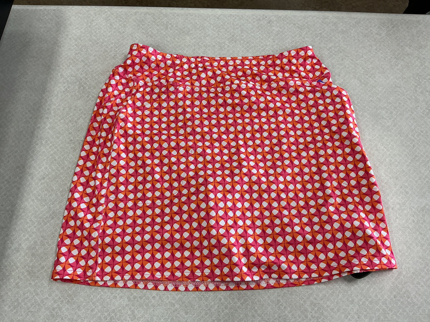 Athletic Skort By Jofit In Orange & Pink, Size:S