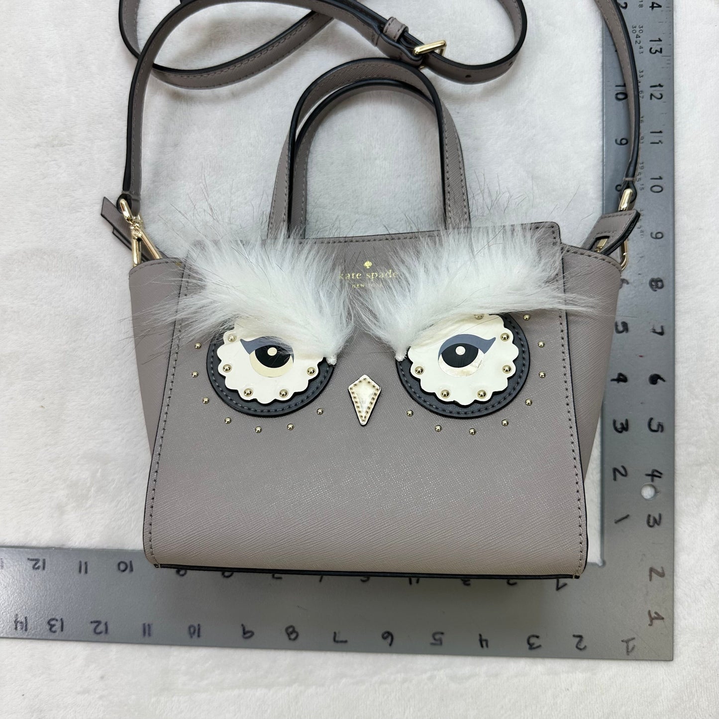 Owl Crossbody Designer By Kate Spade, Size: Small