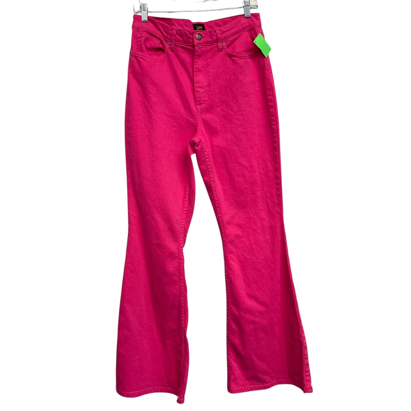 Jeans Wide Leg By Lee In Pink, Size:12