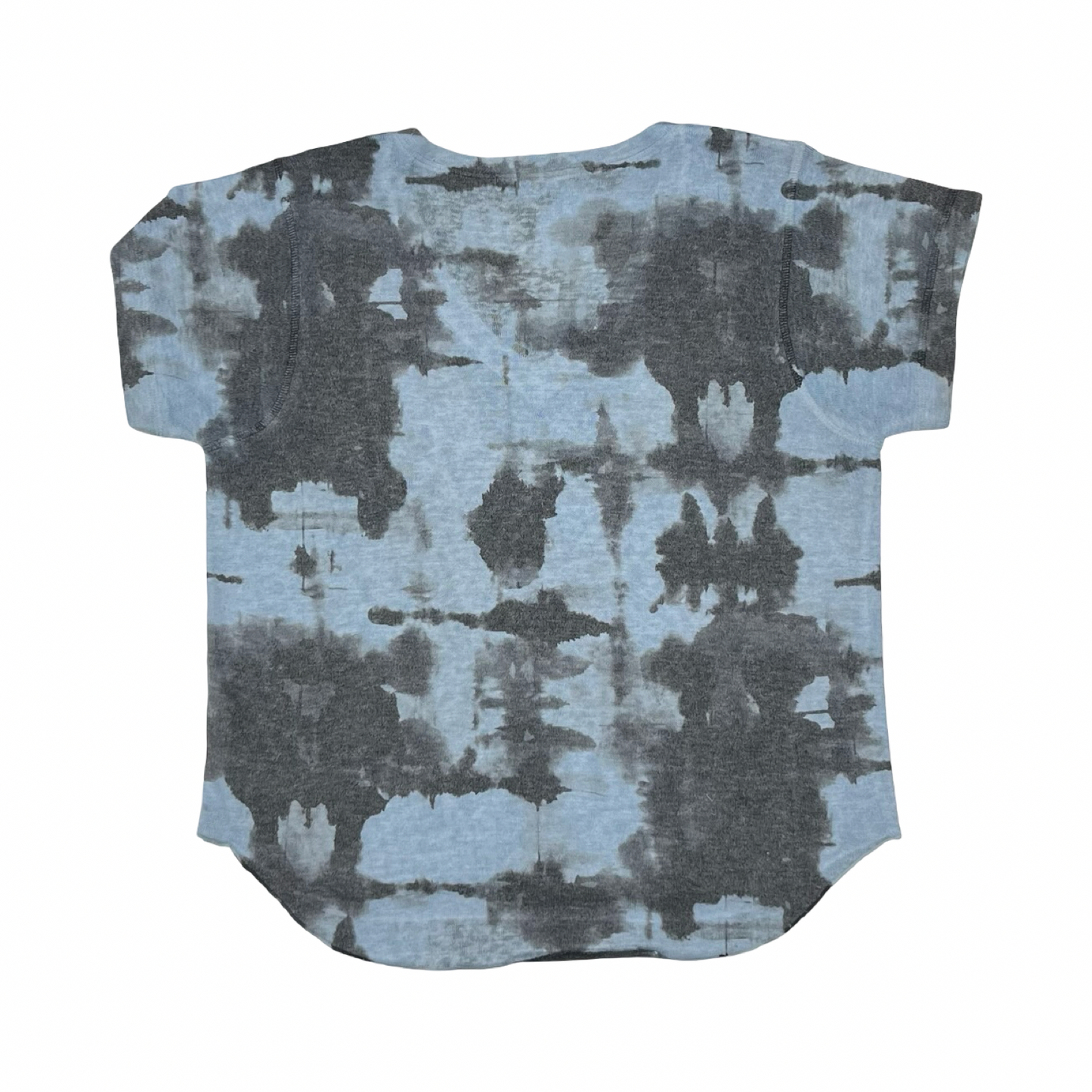 Top Ss By Nally And Millie In Blue & Grey, Size:Xlp