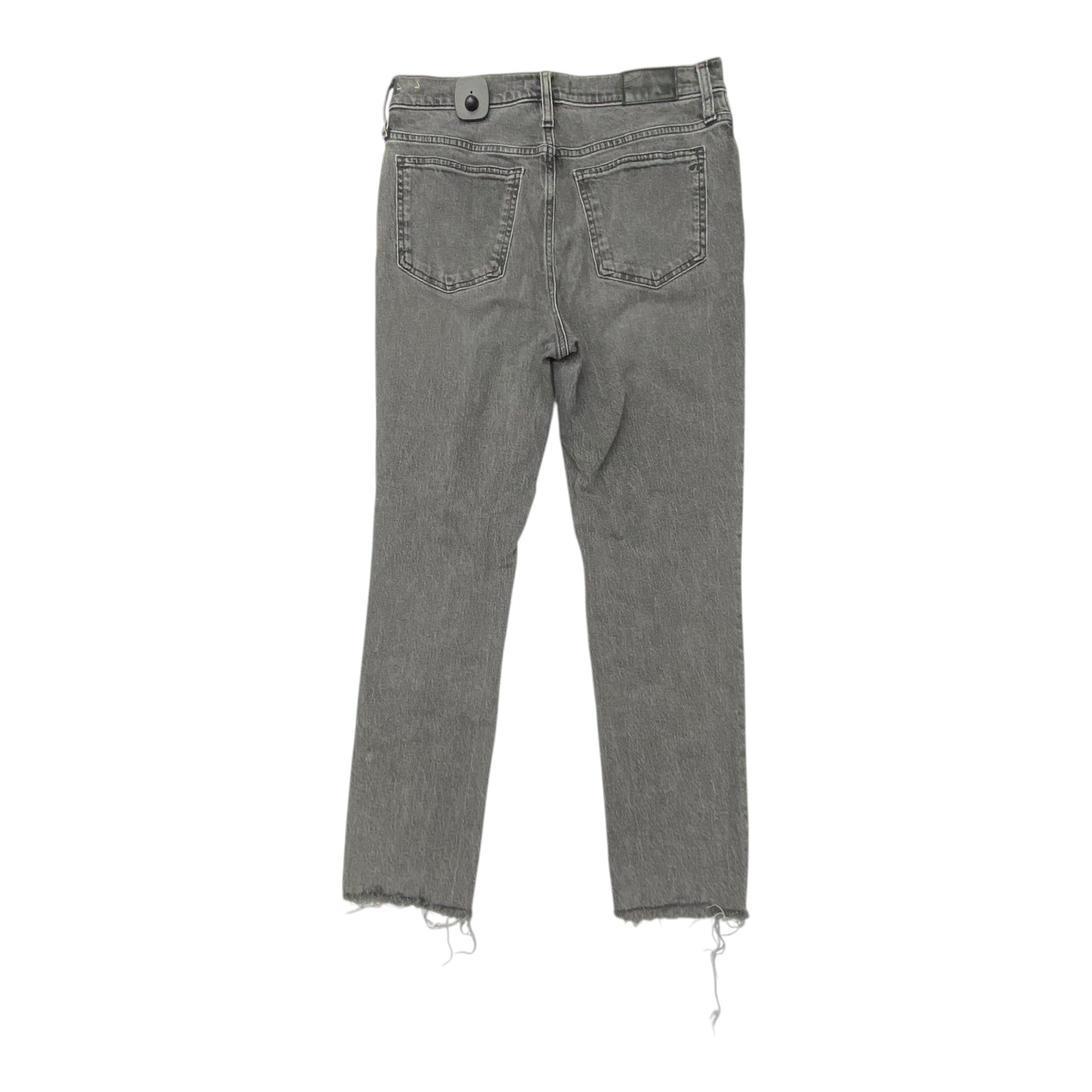 Jeans Straight By Madewell In Grey, Size:6
