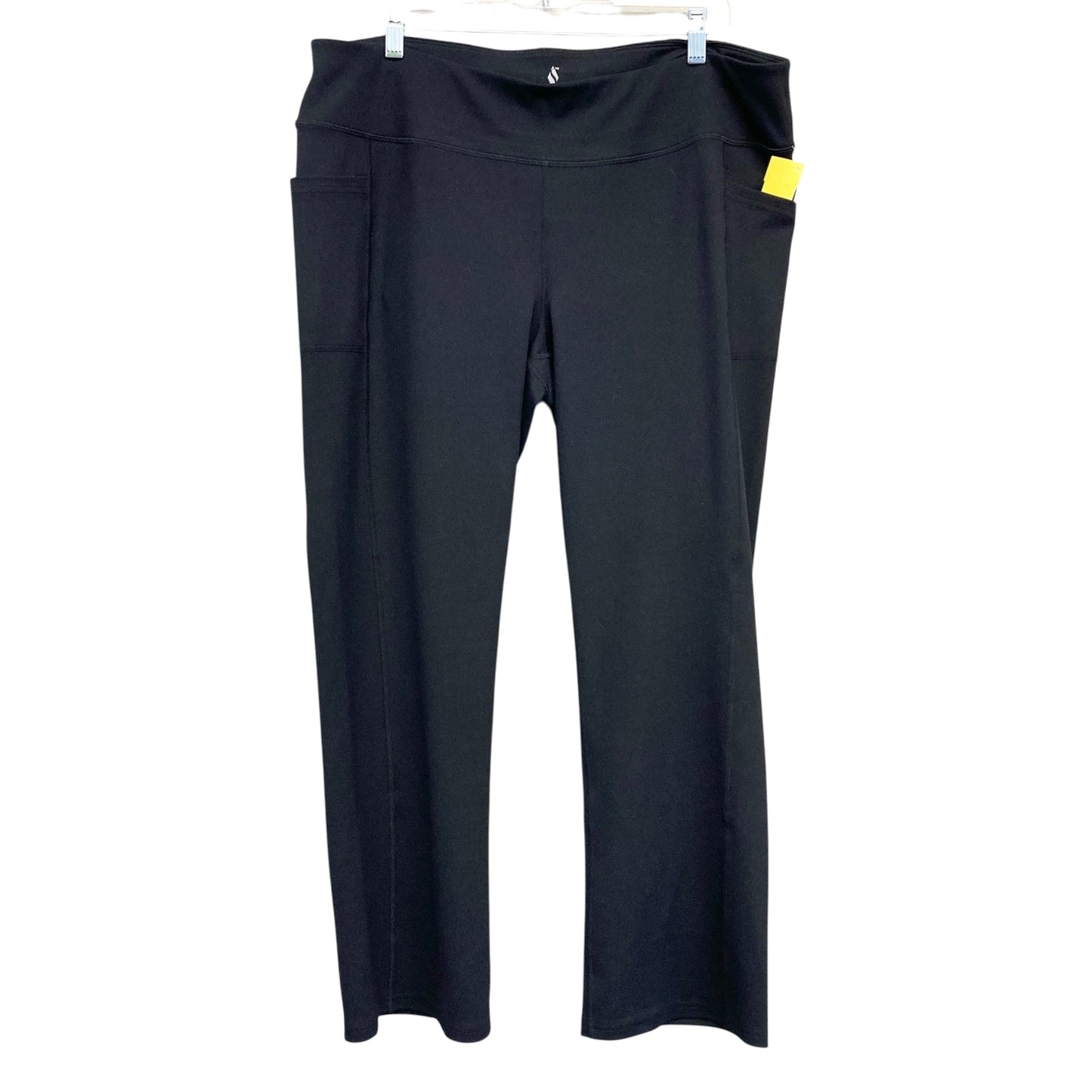 Athletic Leggings By Skechers In Black, Size:2X