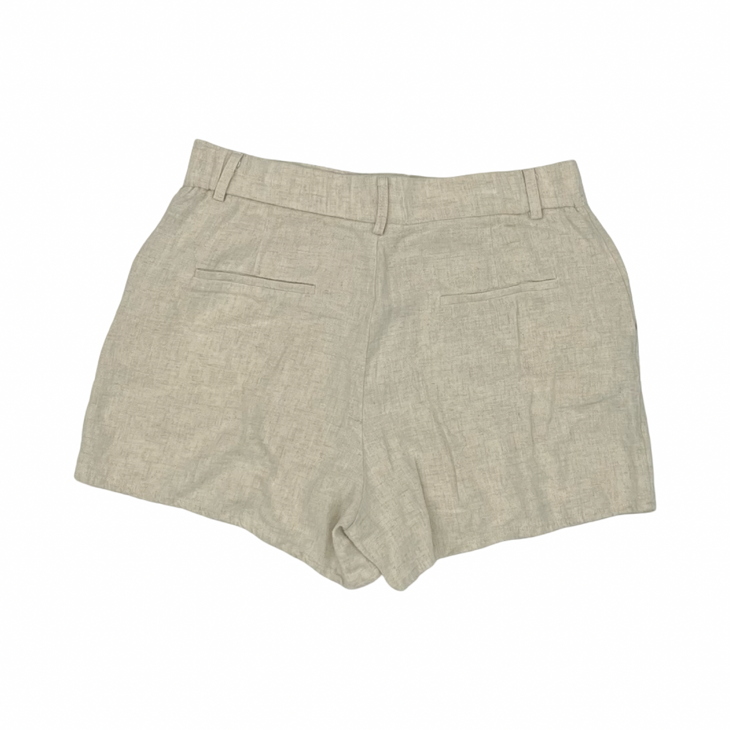 Shorts By Stradivarius In Tan, Size:10