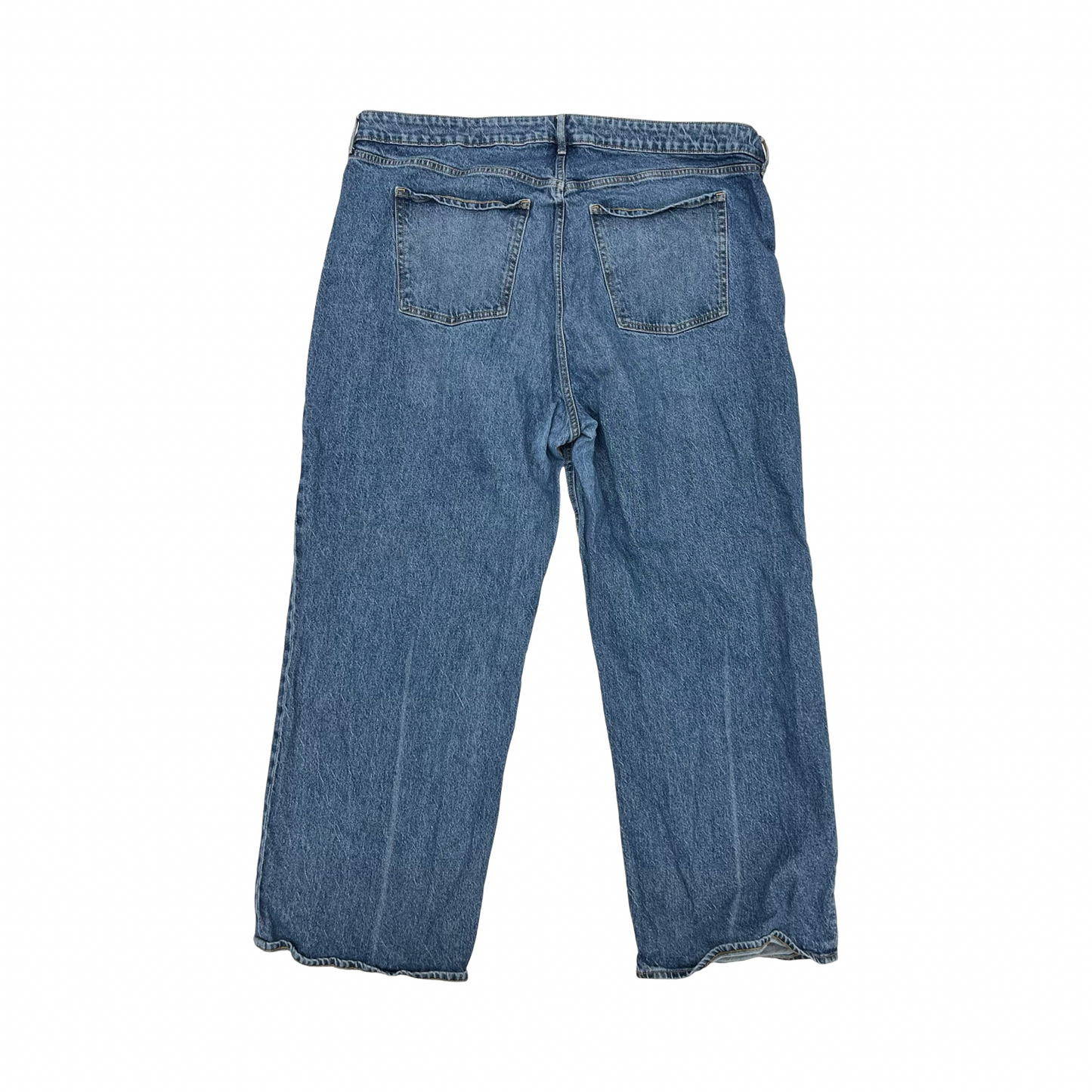 Jeans Straight By Old Navy In Blue Denim, Size:22
