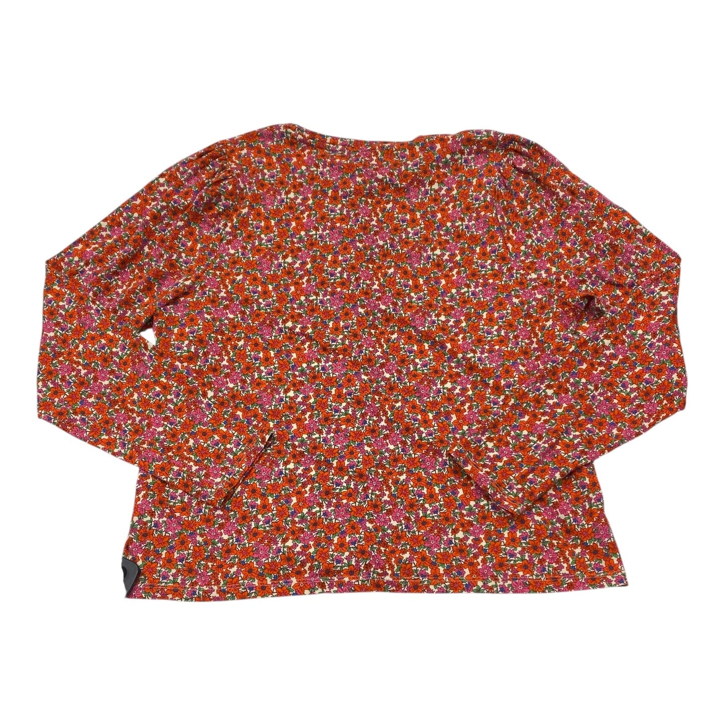 Top Ls By J. Crew In Orange, Size:Xl