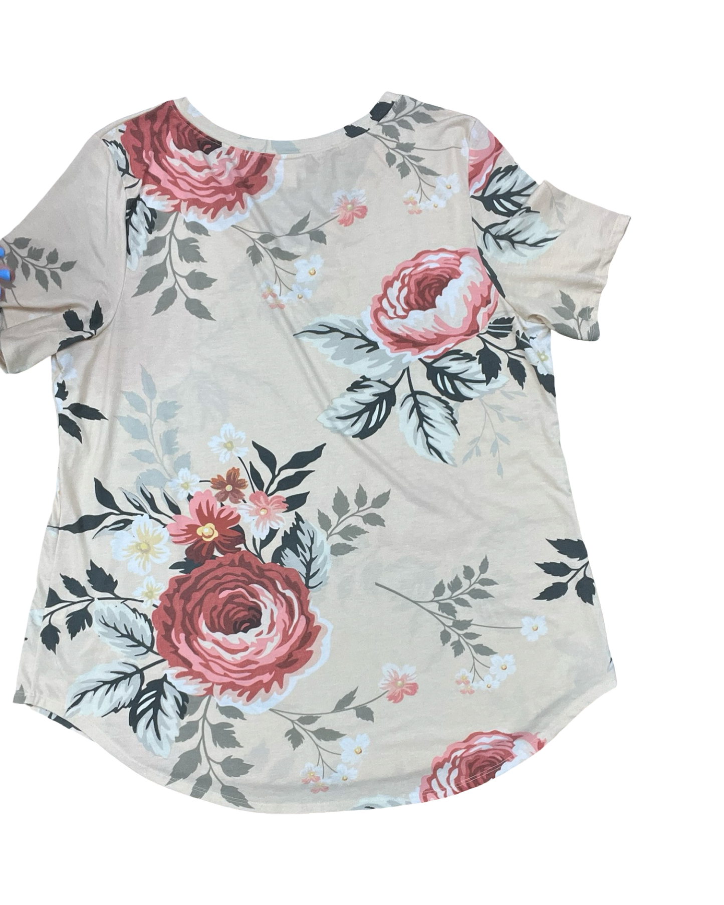 Top Ss By Lularoe In Peach, Size:2X