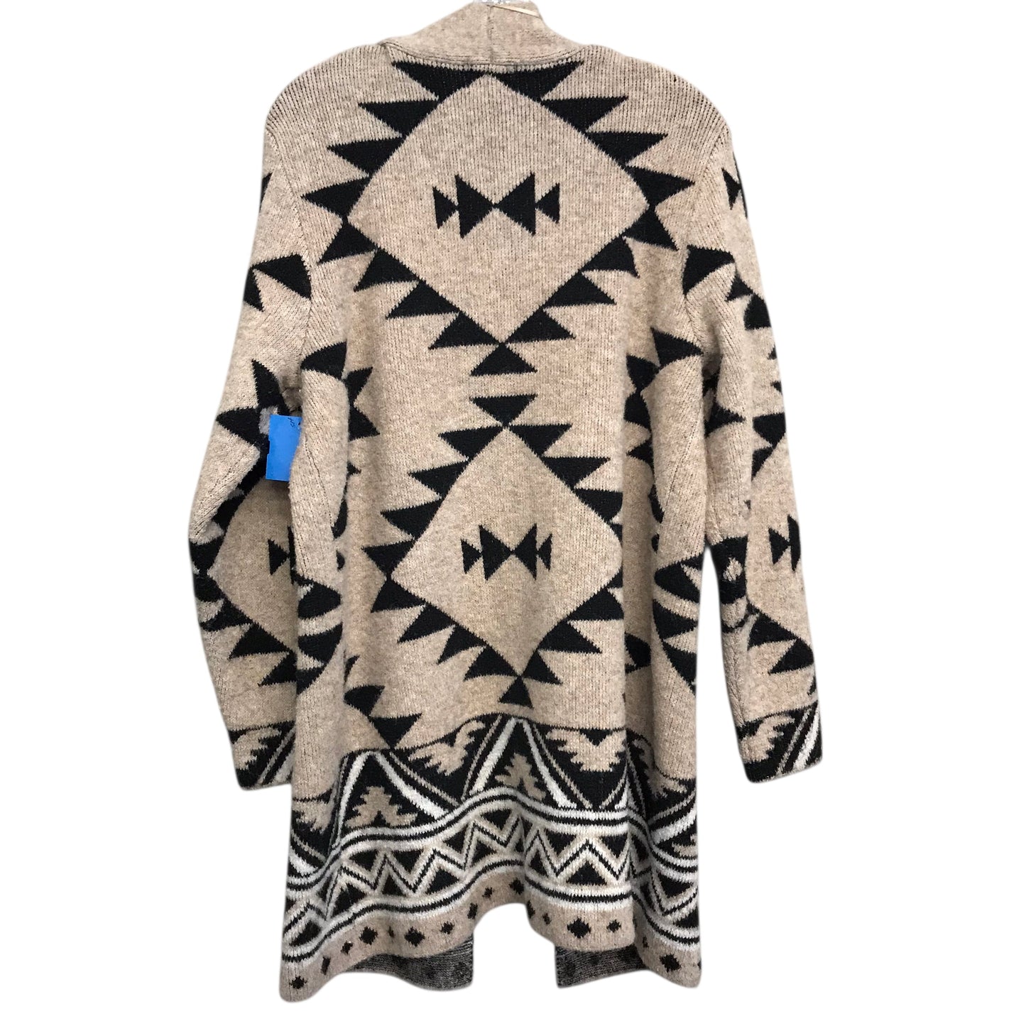 Sweater Cardigan Designer By Frye In Brown, Size:L