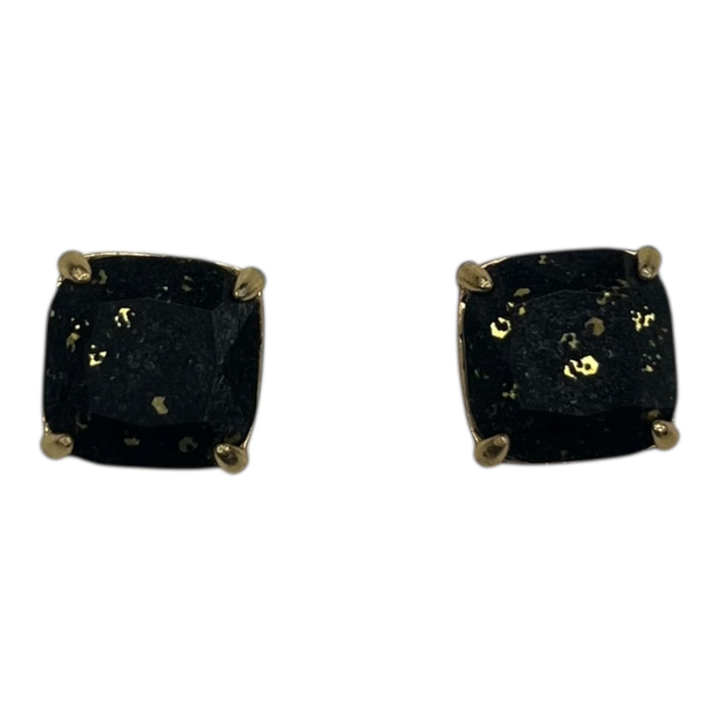 Earrings Designer By Kate Spade In Black & Gold