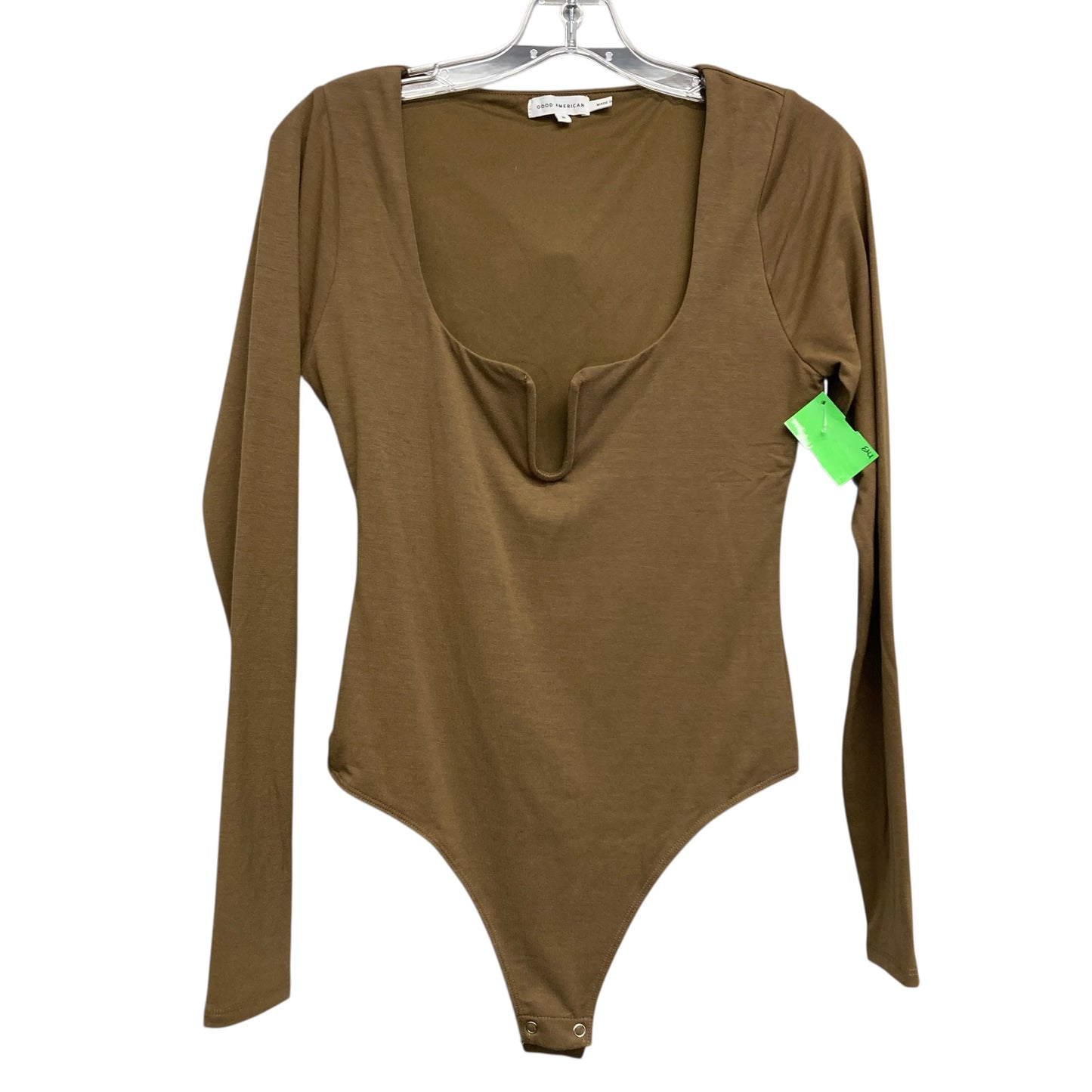 Bodysuit By Good American In Brown, Size:S