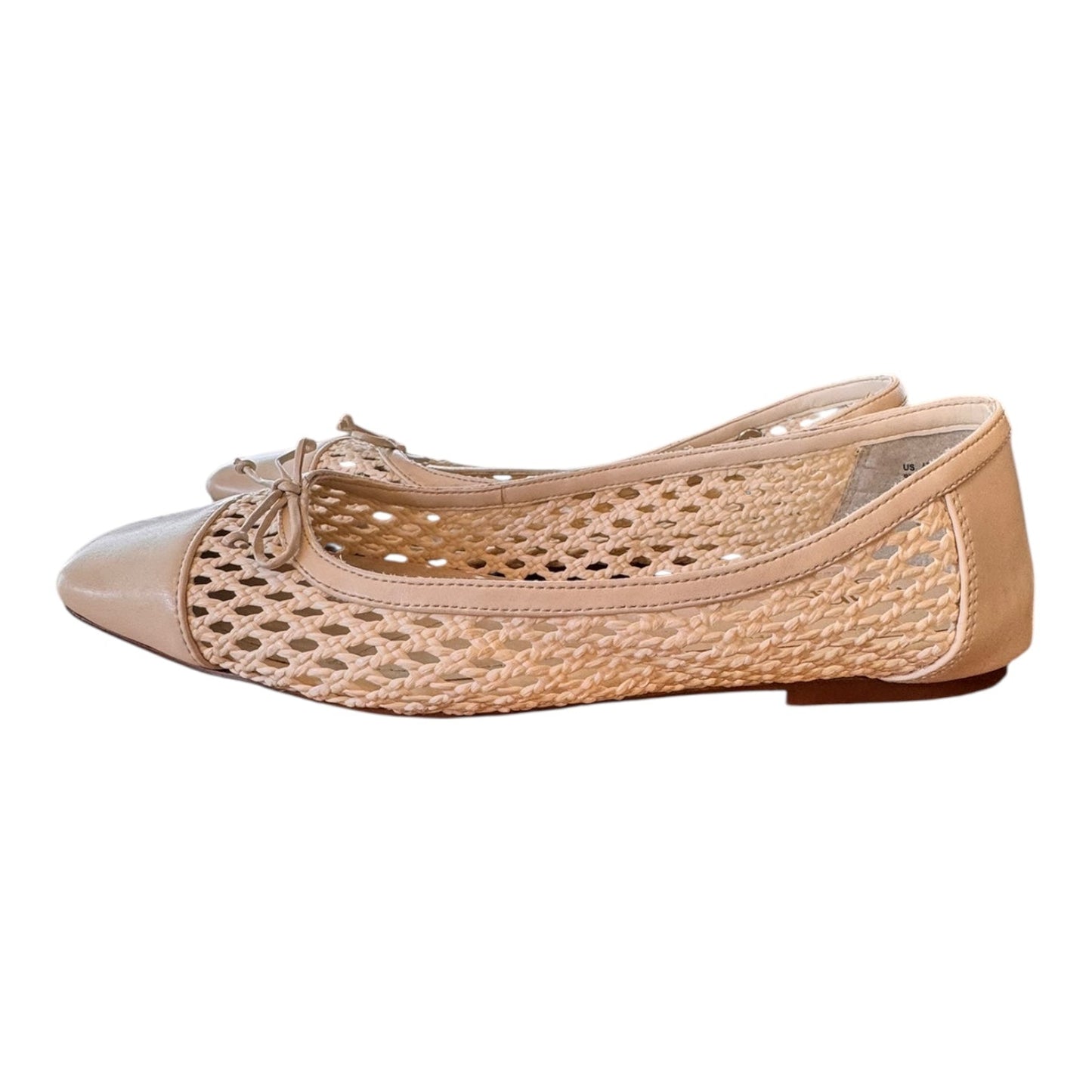 Shoes Flats By Franco Sarto In White, Size:9