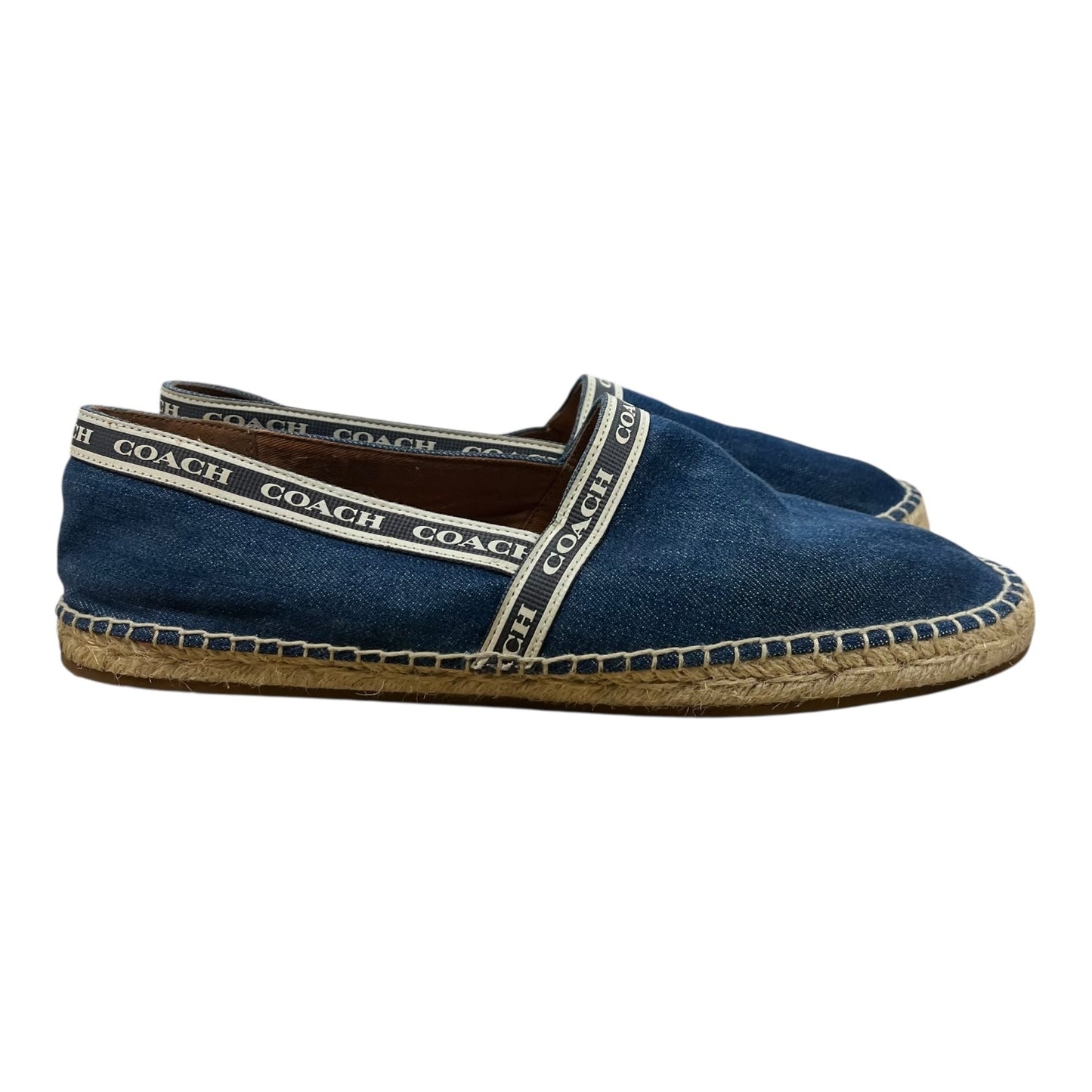 Shoes Designer By Coach In Blue, Size:11