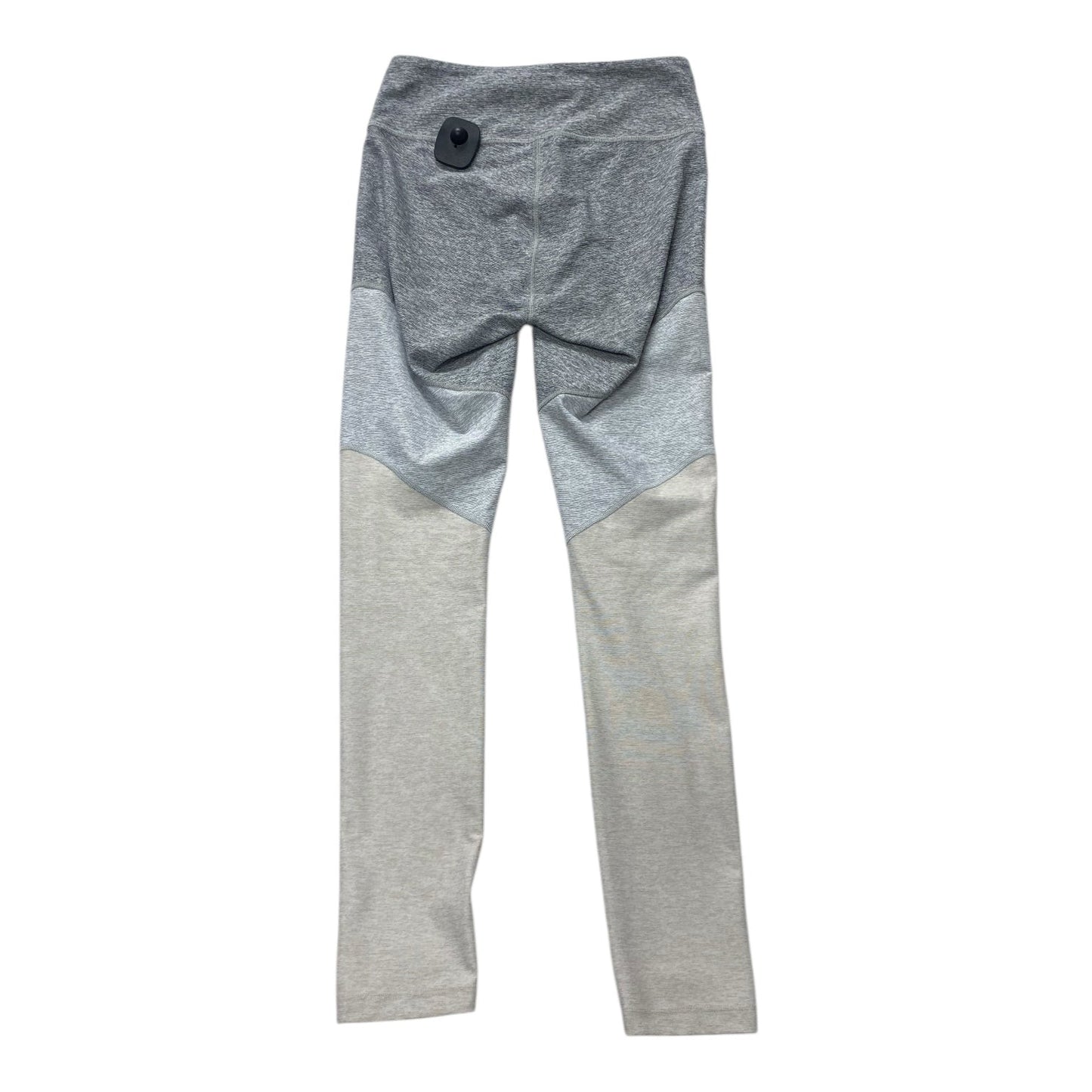 Athletic Leggings By Outdoor Voices In Grey & Tan, Size:S