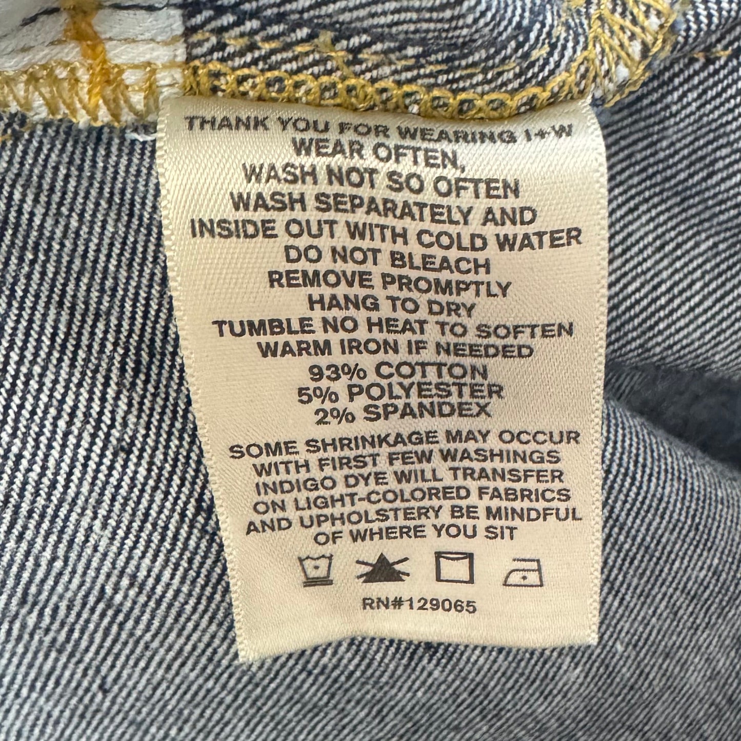 Elizabeth Jeans Skinny By Imogene And Willie In Blue Denim, Size: 8/29