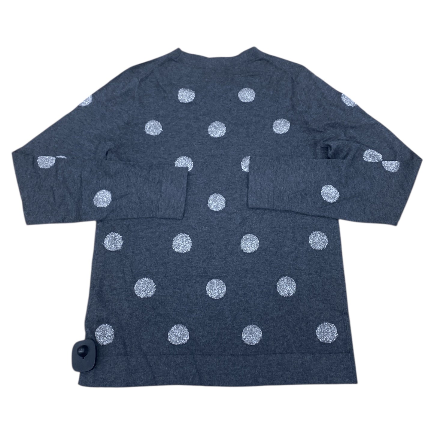 Sweater By J. Crew In Grey & Silver, Size:S