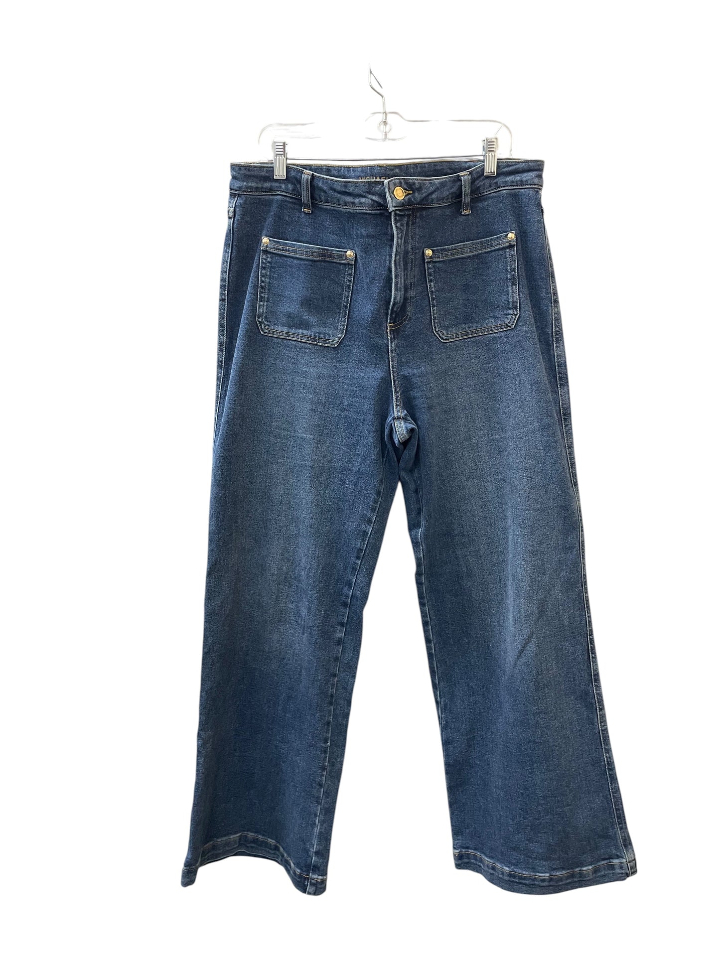 Jeans Designer By Michael Kors In Blue, Size:14