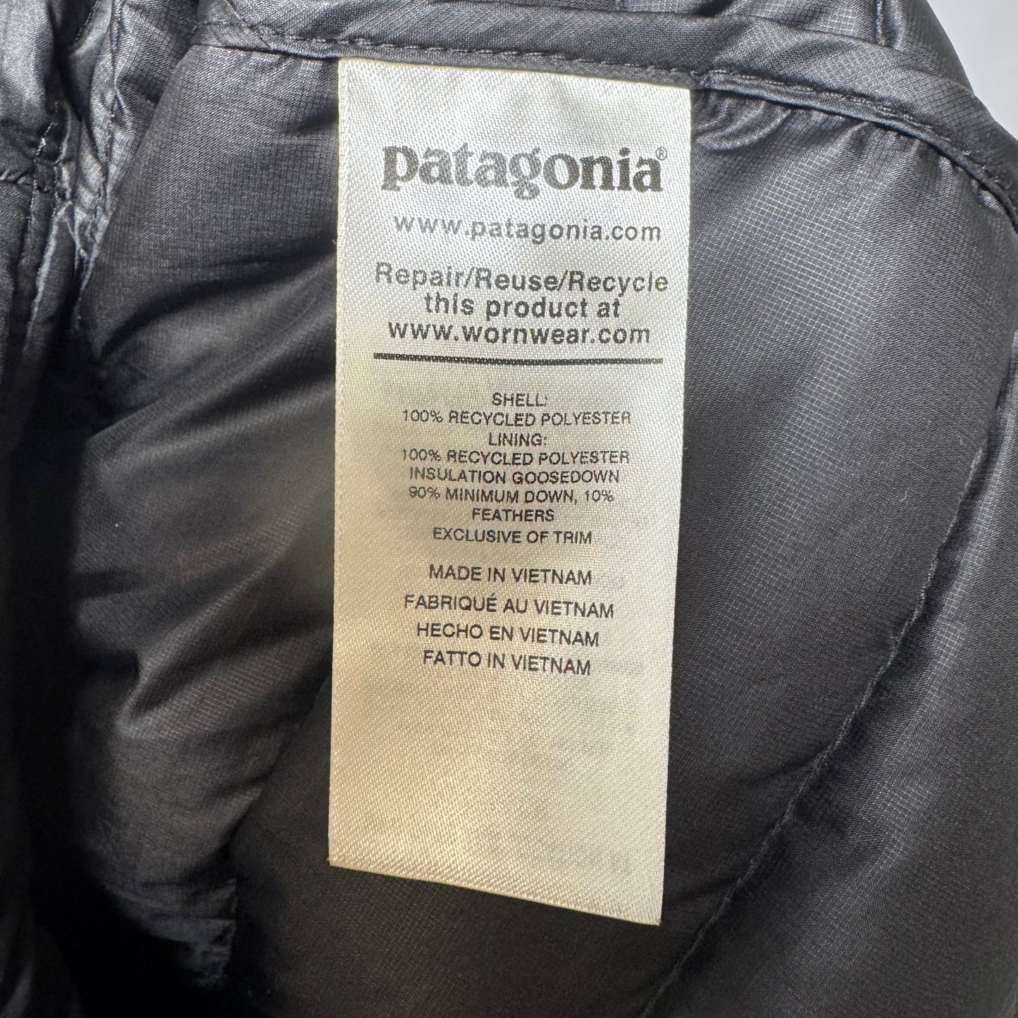 Vest Puffer & Quilted By Patagonia In Black, Size: S