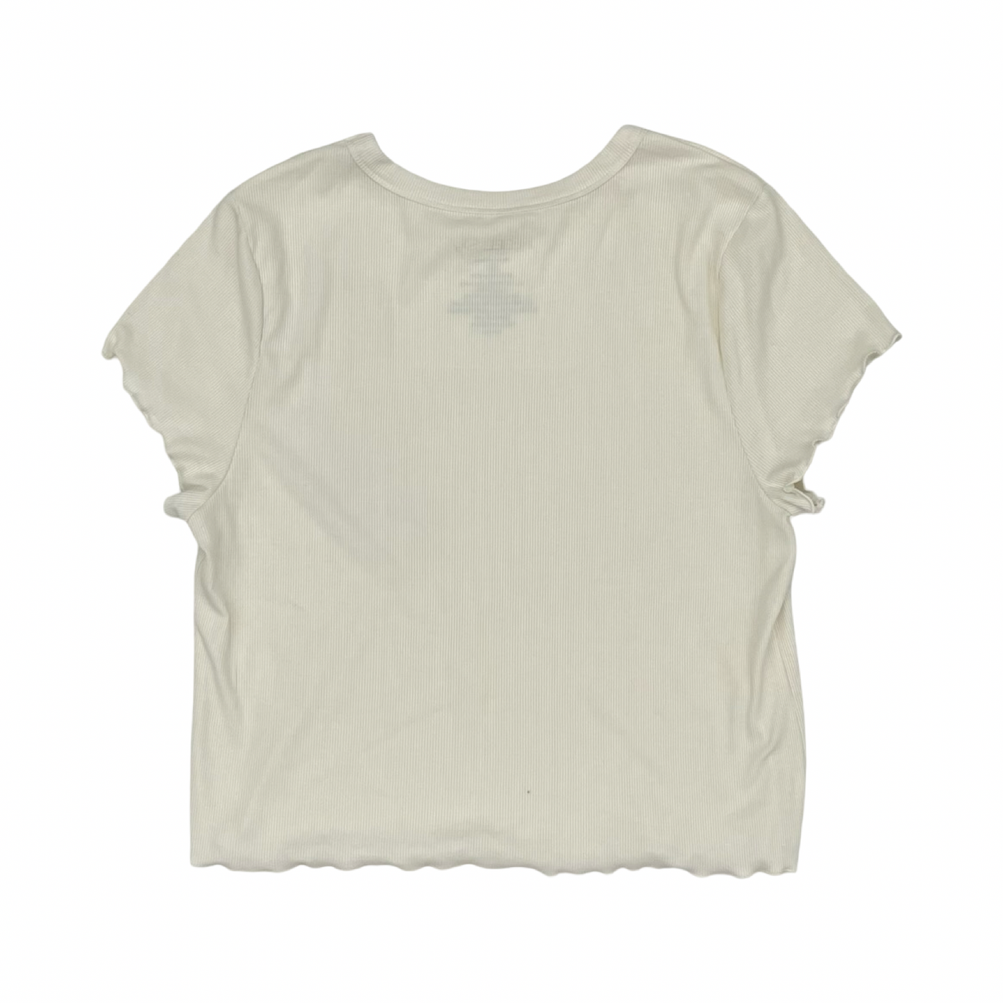Top Ss By Rebel In Cream, Size:2X