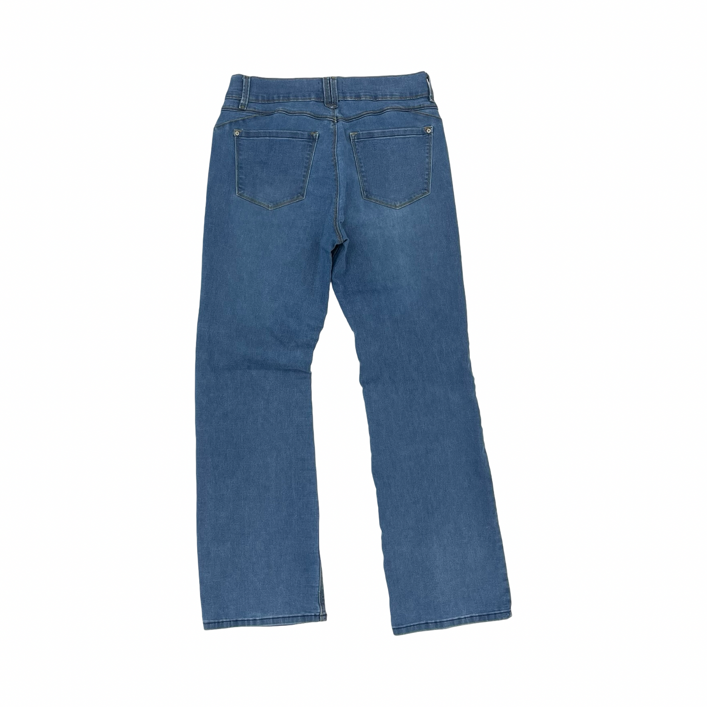 Jeans Boot Cut By Curve Appeal In Blue Denim, Size:12